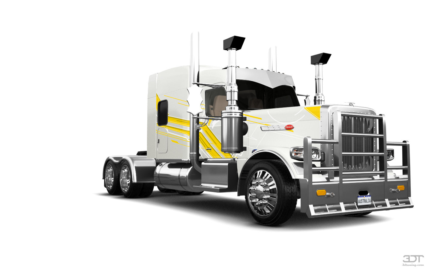 Tuning Peterbilt 589 Sleeper Cab Truck 2024