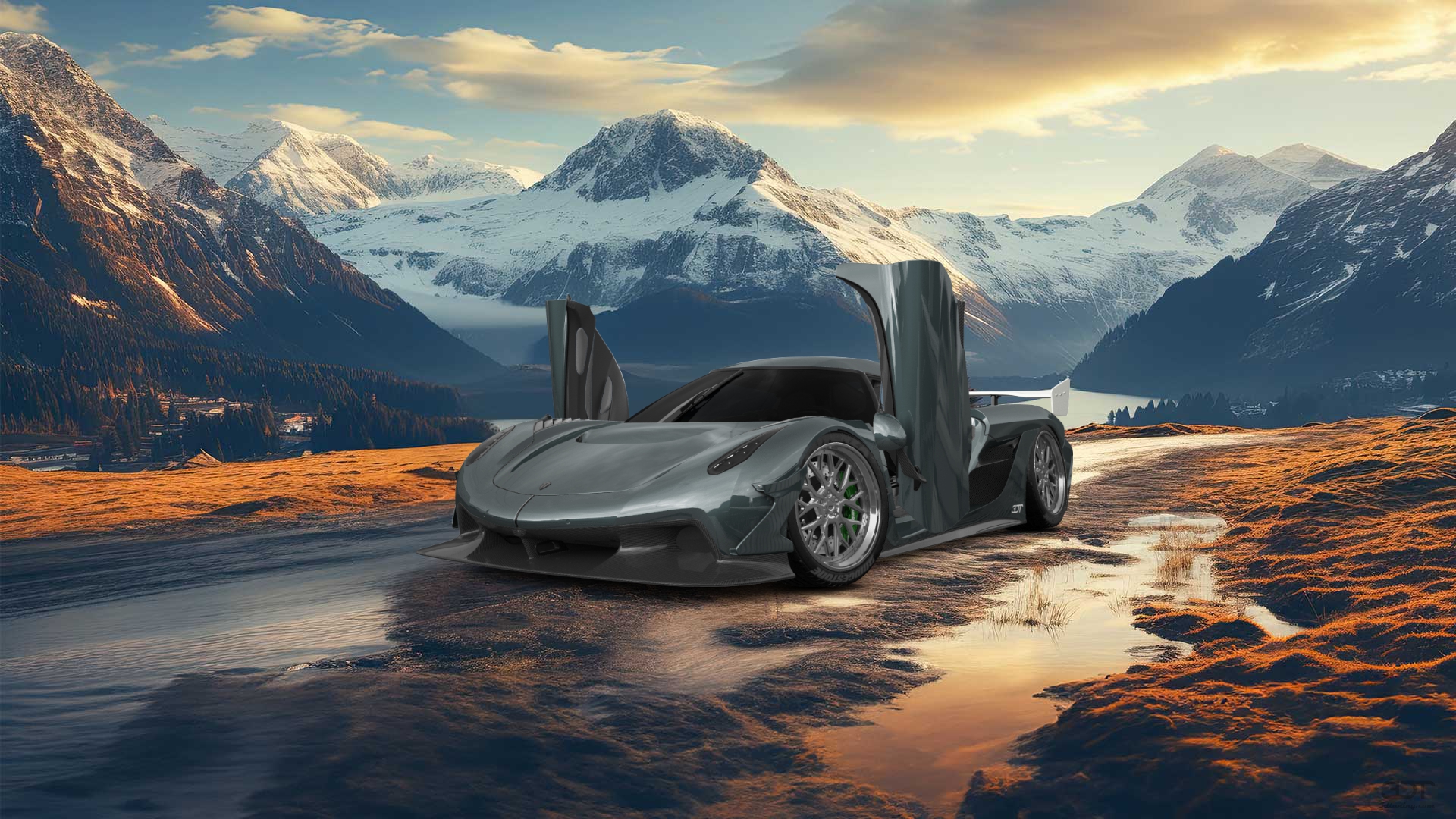 Koenigsegg Jesko 2 door targa top 2020
