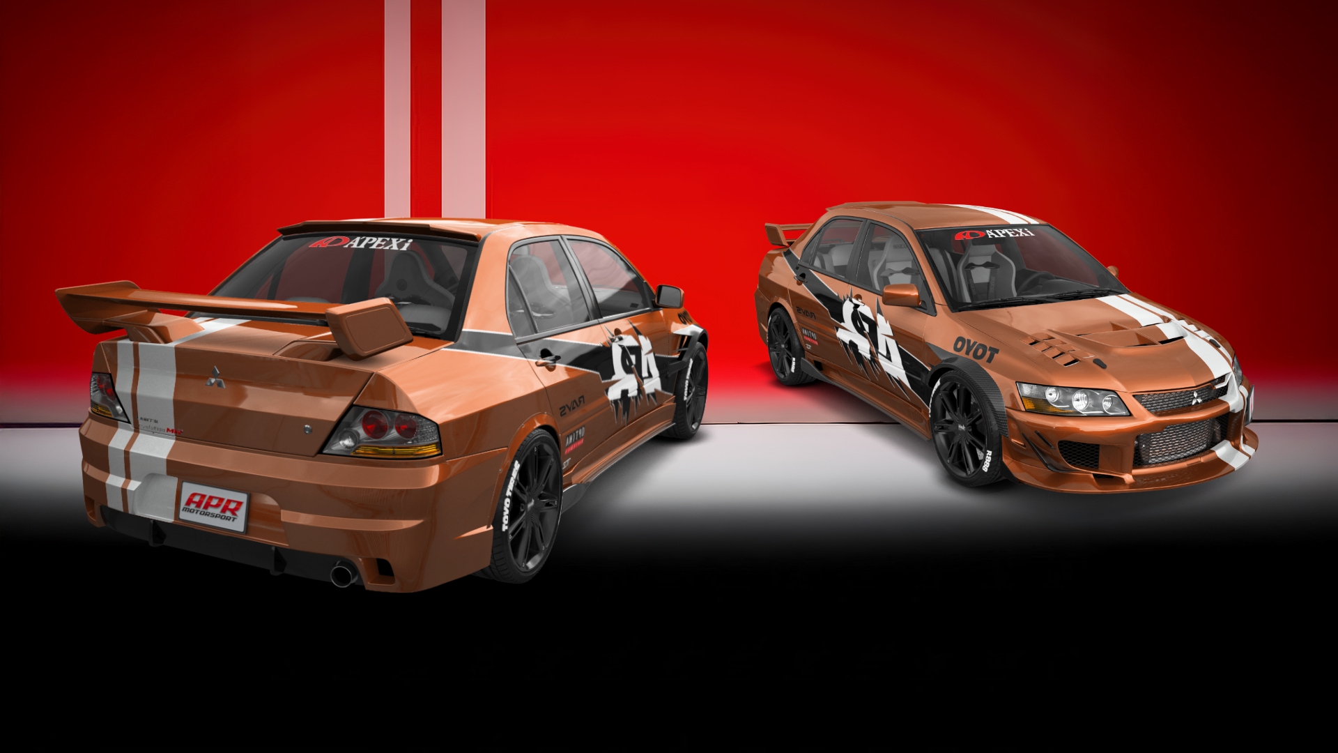 Mitsubishi Lancer Evo IX 4 Door Saloon 2005 tuning