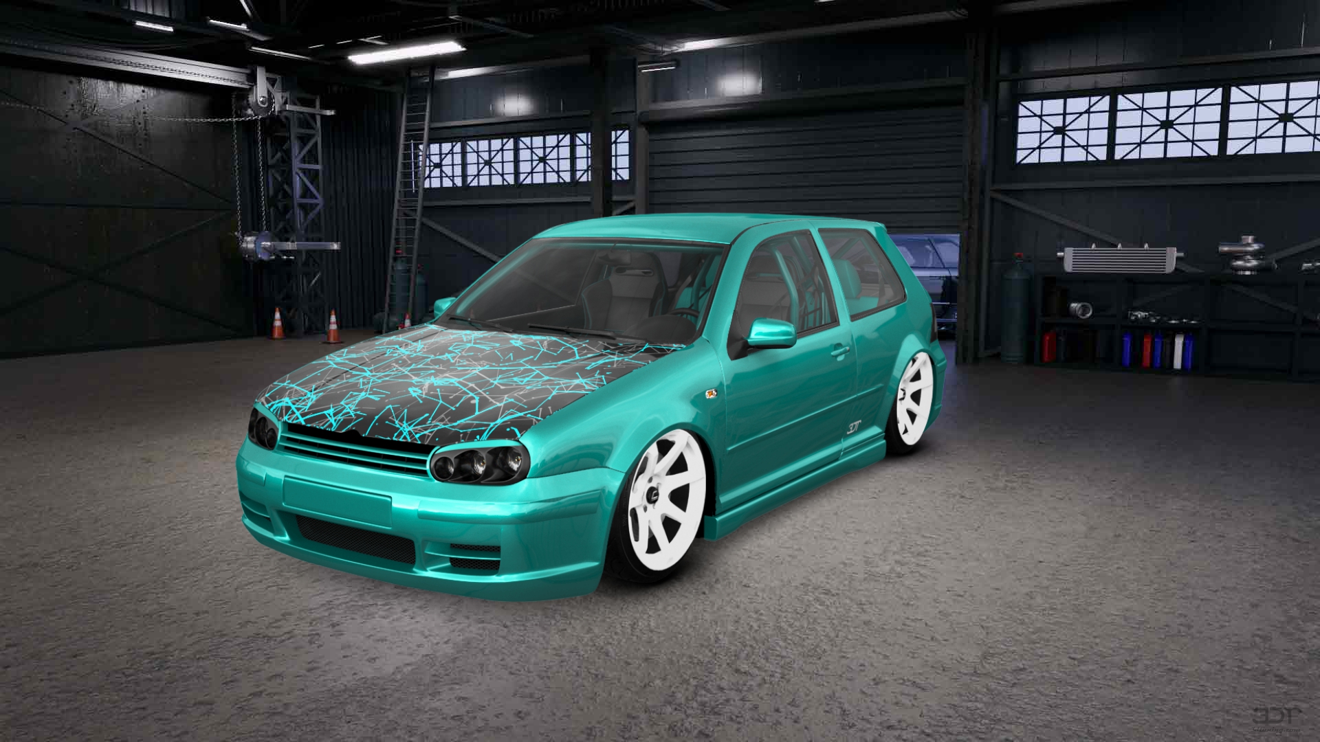 Volkswagen Golf 4 (mk4) 3 Door Hatchback 1997 tuning