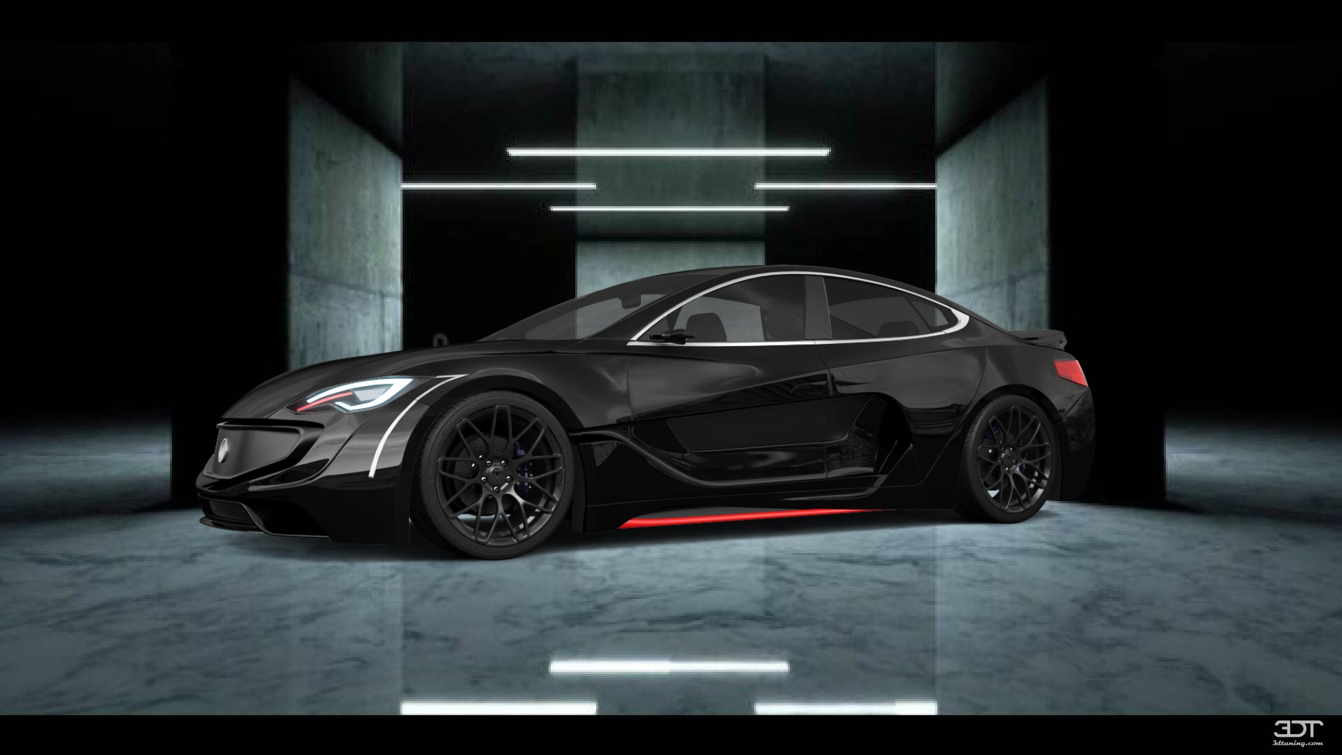 Tesla Model S 5 Door Liftback 2013 tuning