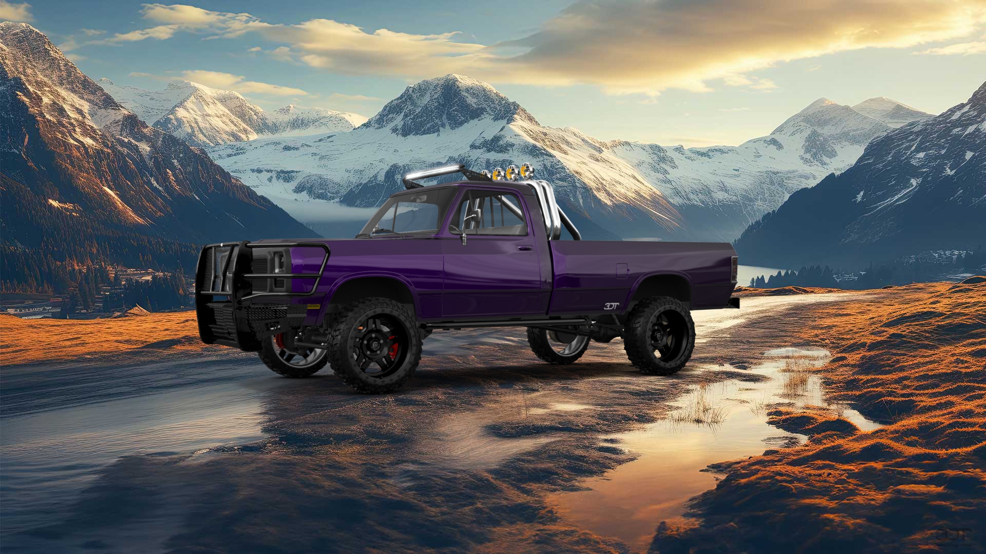 Dodge Ram 2 Door pickup truck 1991 tuning
