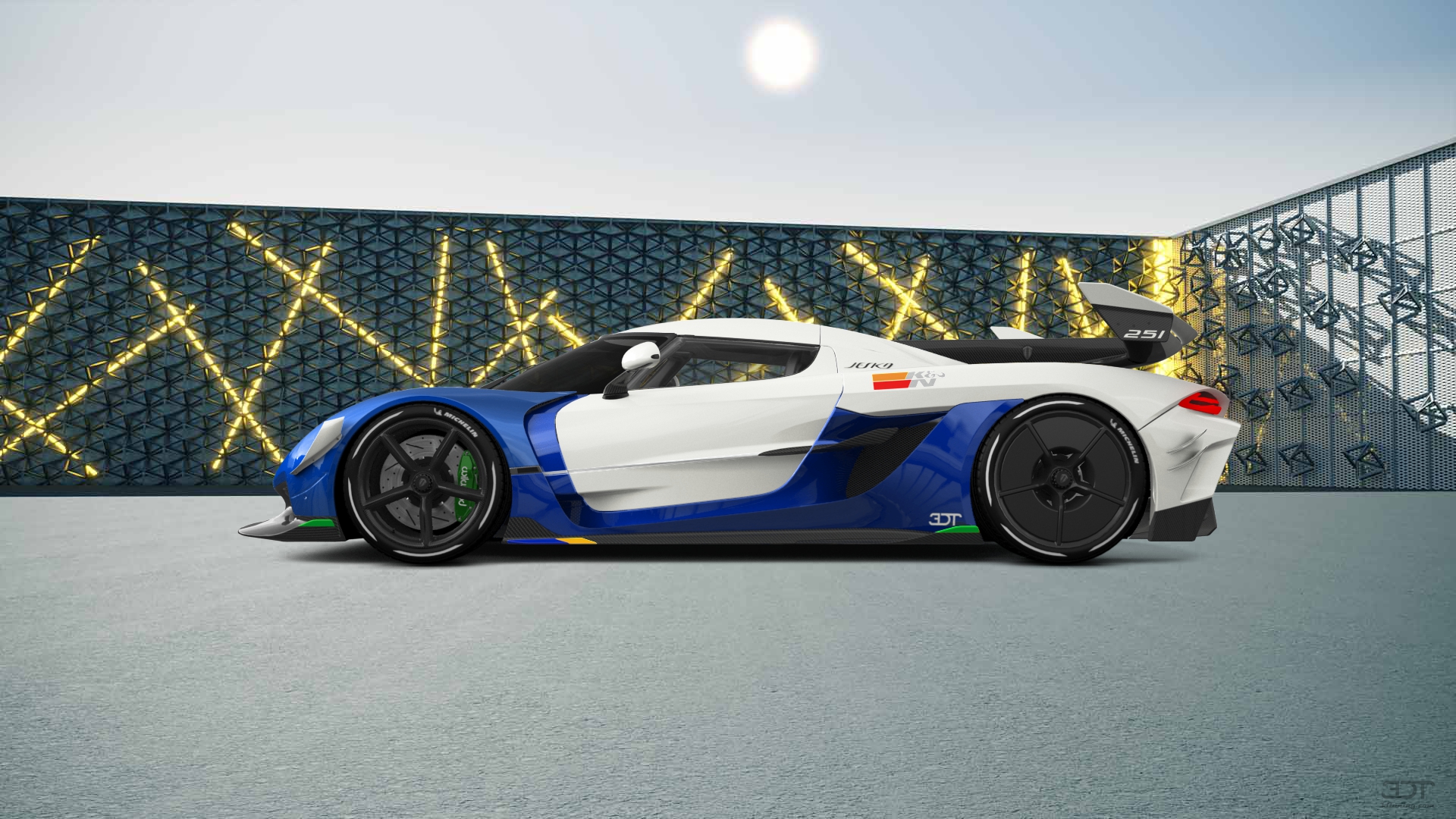 Koenigsegg Jesko 2 door targa top 2020 tuning
