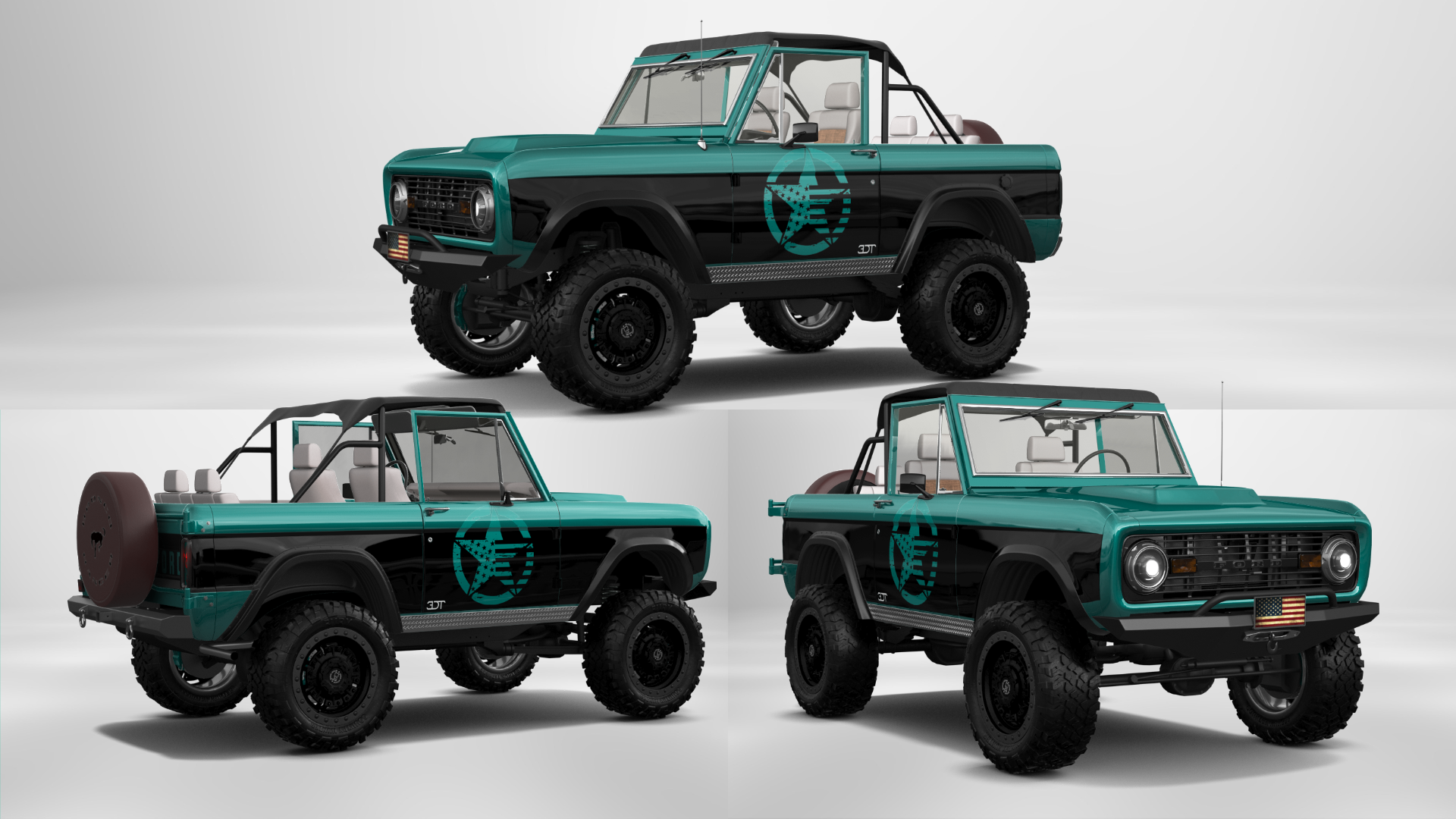 Ford Bronco 3 Door SUV 1965 tuning