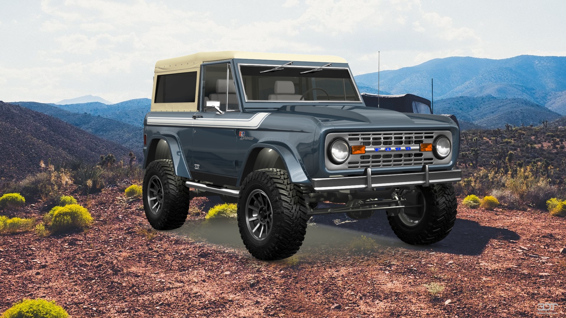 Ford Bronco 3 Door SUV 1965