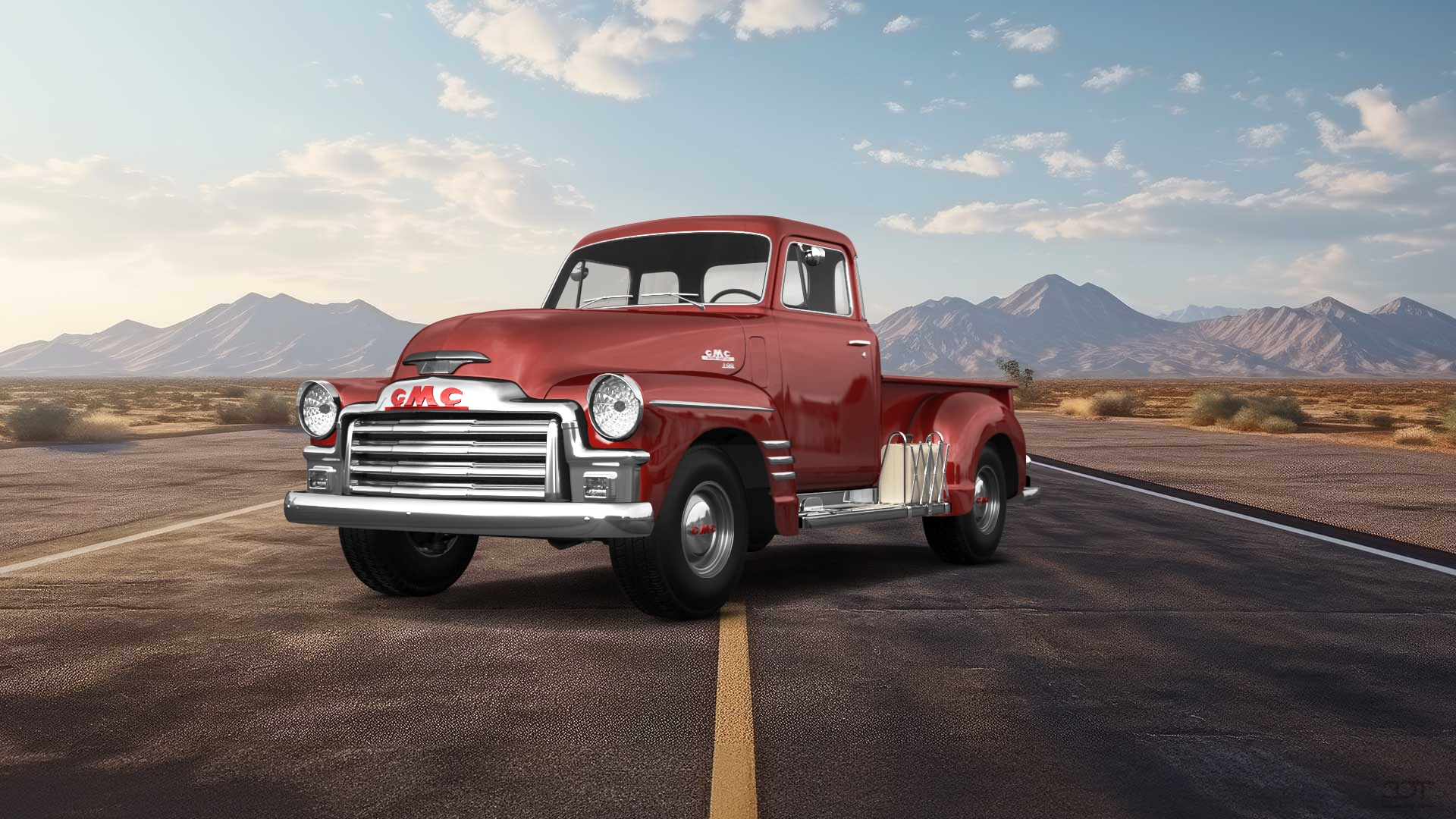 GMC 100 Stepside 2 Door pickup truck 1954