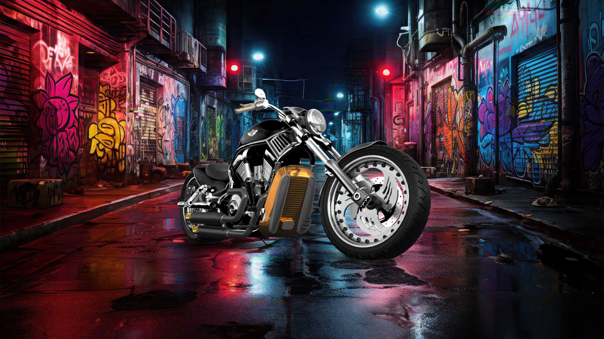 Harley-Davidson Custom Chopper Cruiser 2011