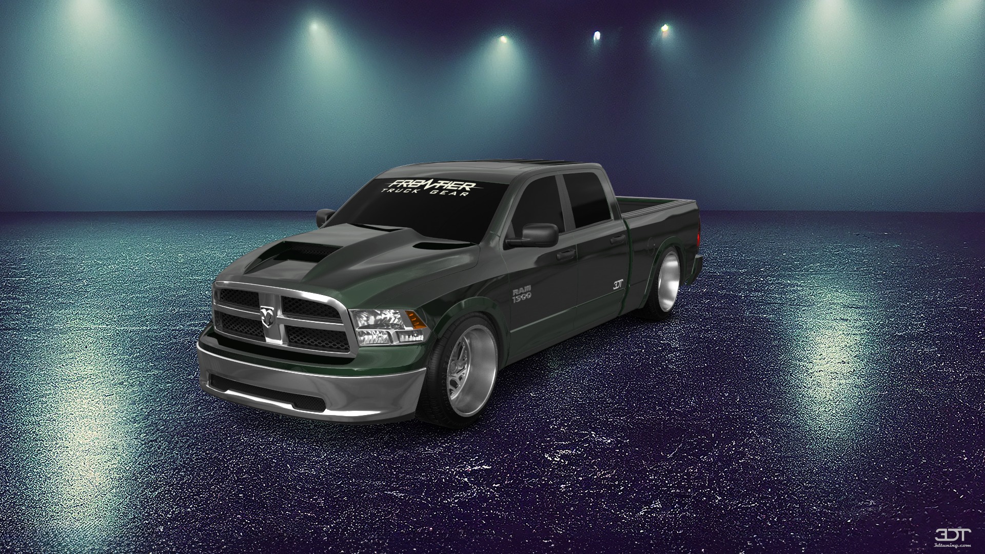 Dodge Ram 1500 Crew Cab 6.4 ft box 4 Door pickup truck 2009