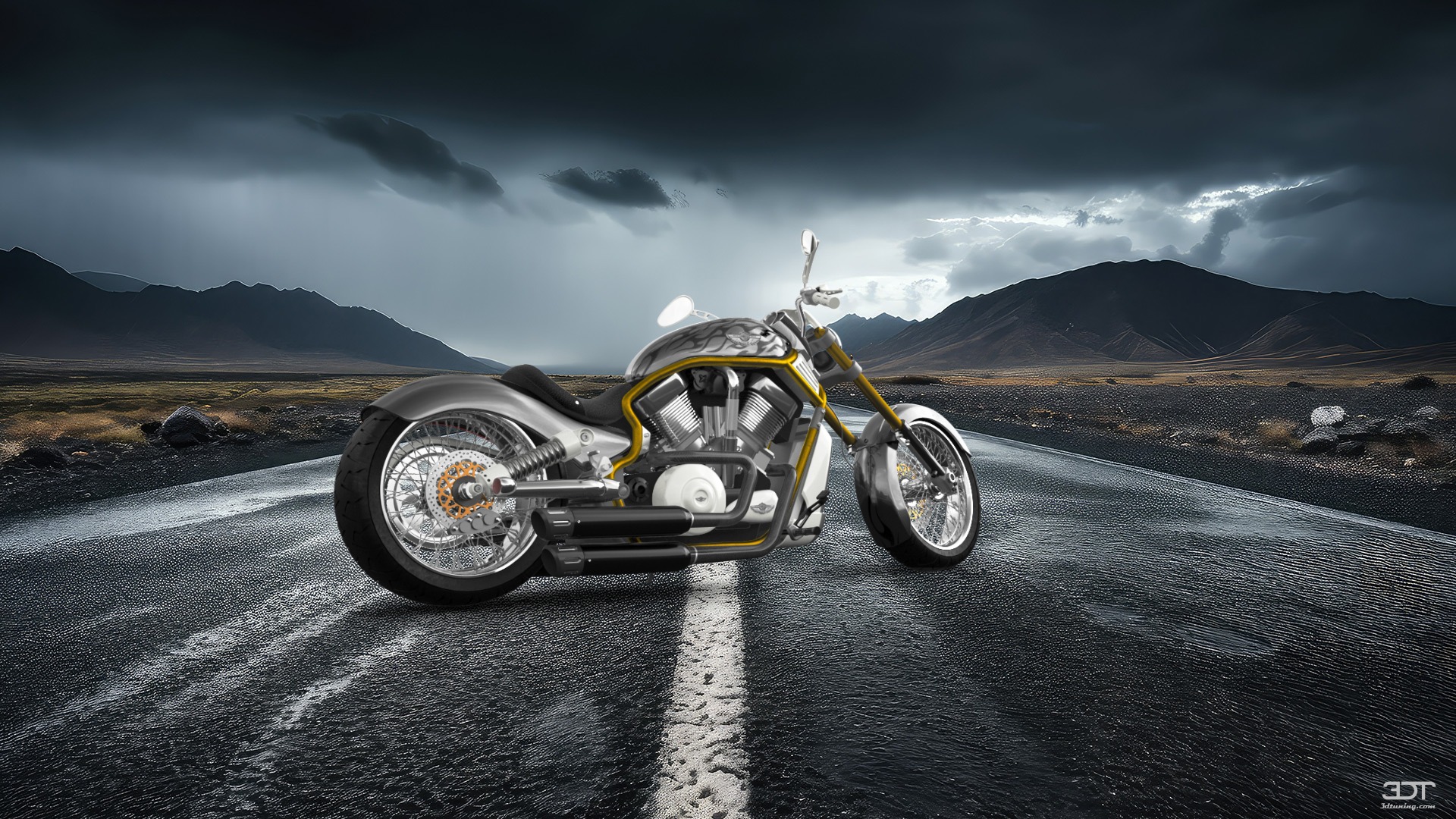 Harley-Davidson Custom Chopper Cruiser 2011