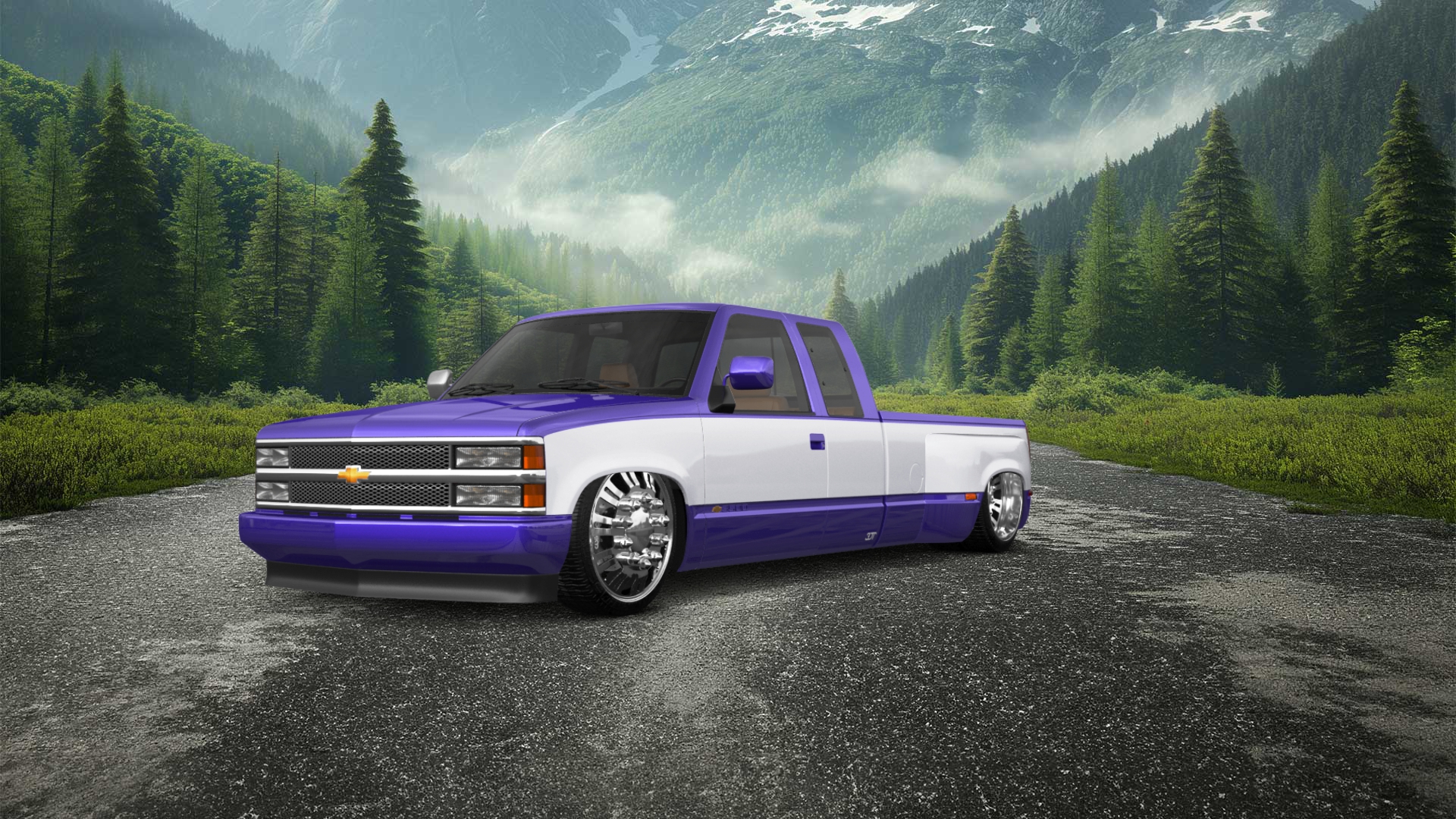 Chevrolet K3500 Extended Cab Pickup Truck 1988 tuning