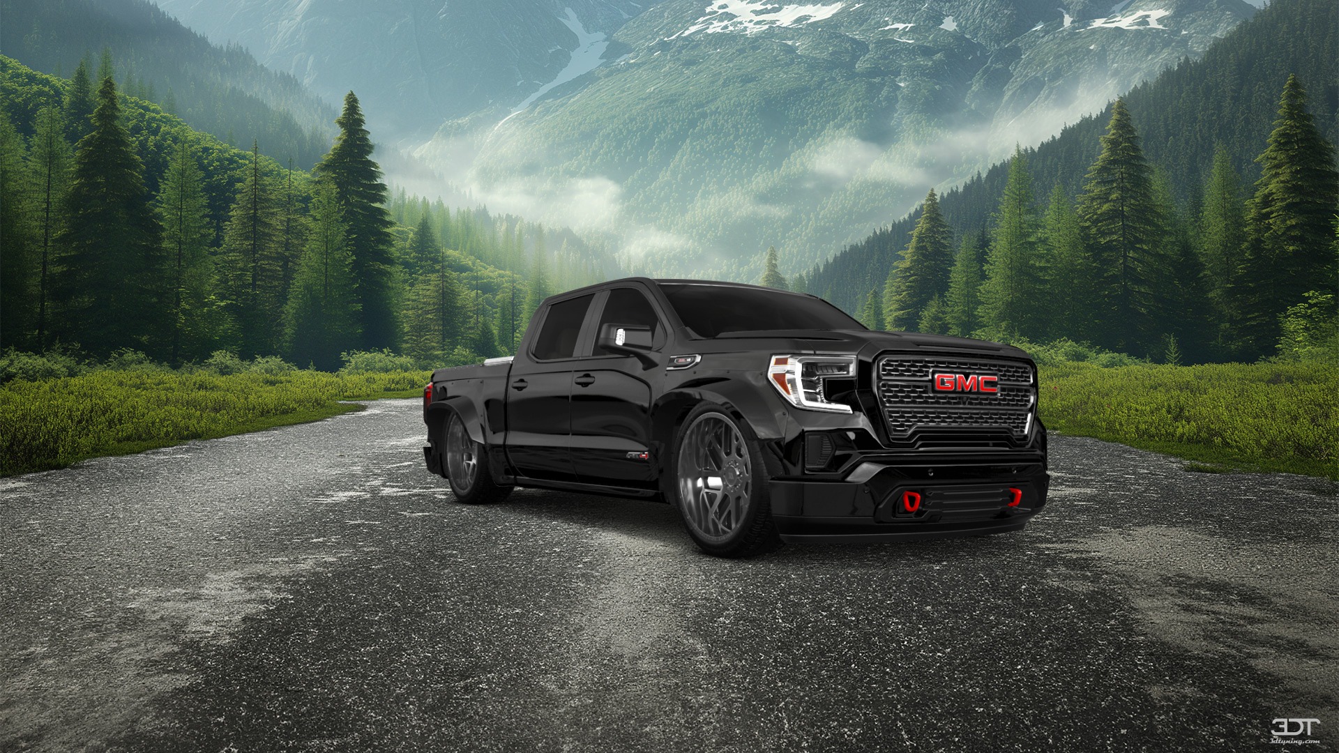 GMC Sierra 4 Door pickup truck 2020 tuning