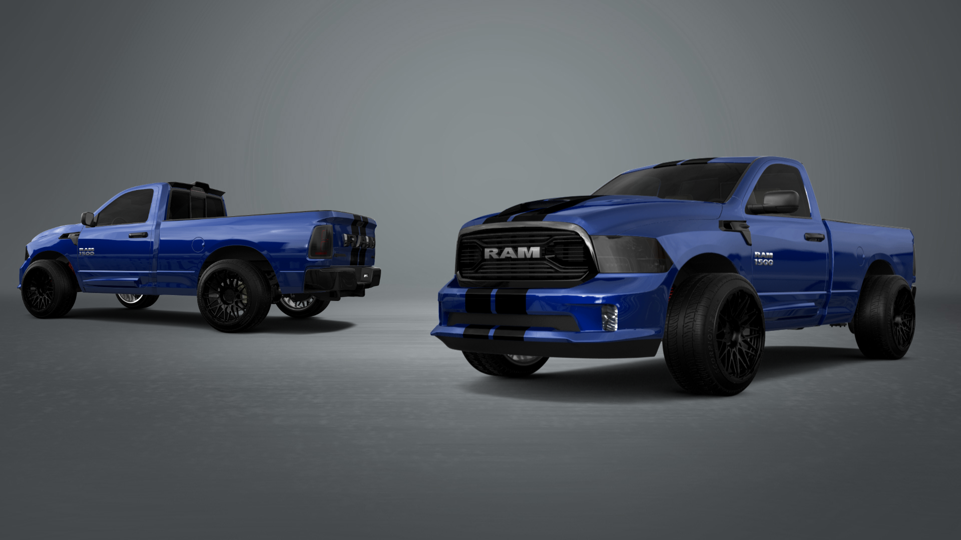 Dodge Ram 1500 Regular Cab 2 Door truck 2014 tuning