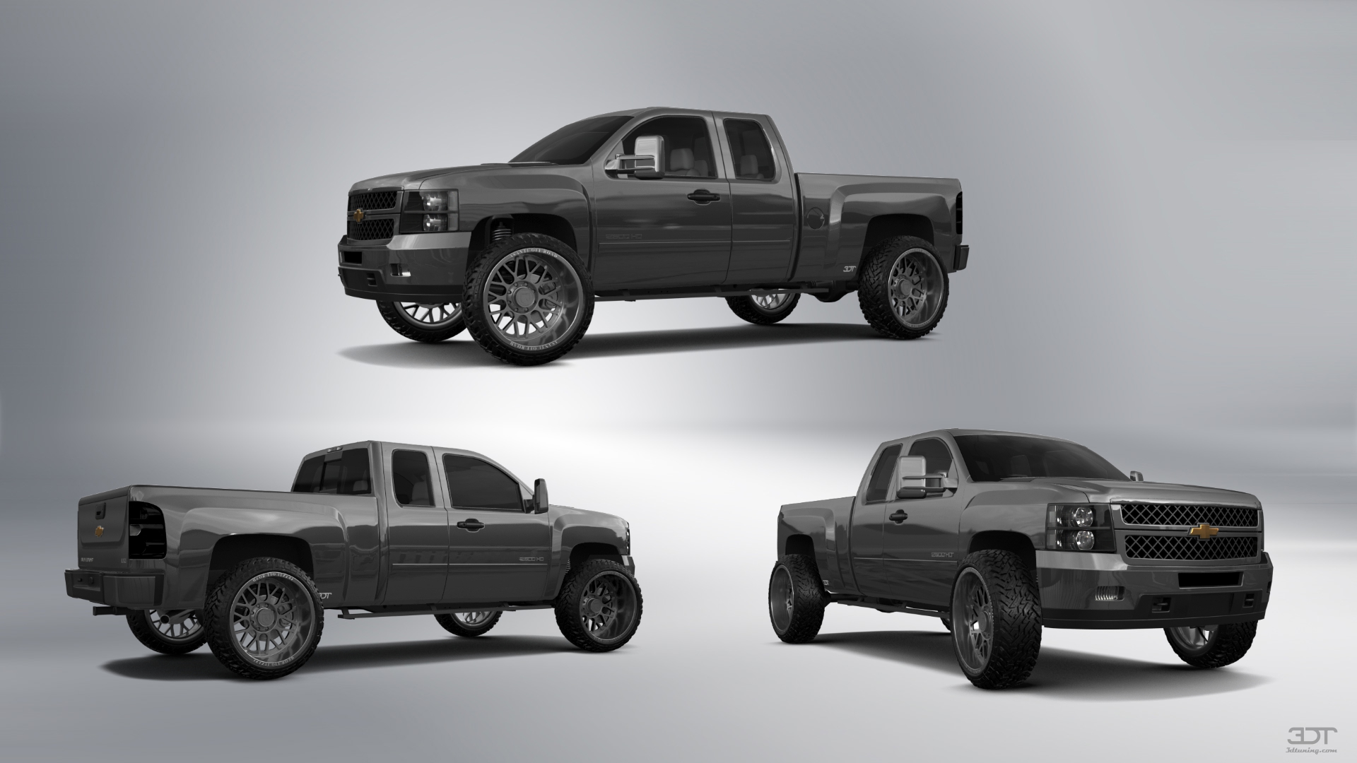 Chevrolet Silverado 2500 HD Extended Cab Pickup Truck 2007
