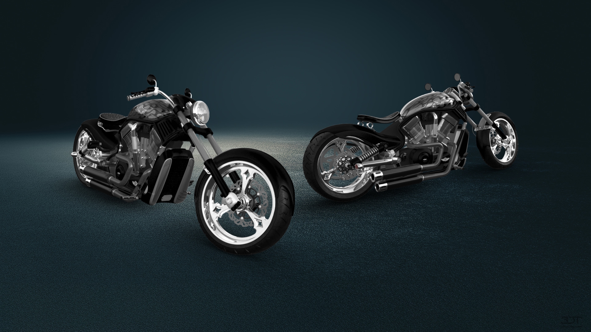 Harley-Davidson Custom Chopper Cruiser 2011