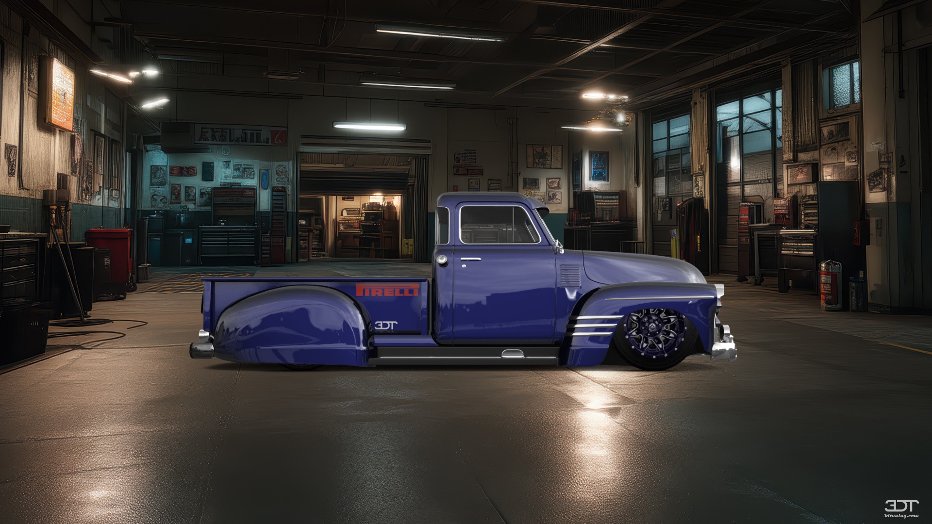 Tuning Chevrolet 3100 2 Door pickup truck 1954