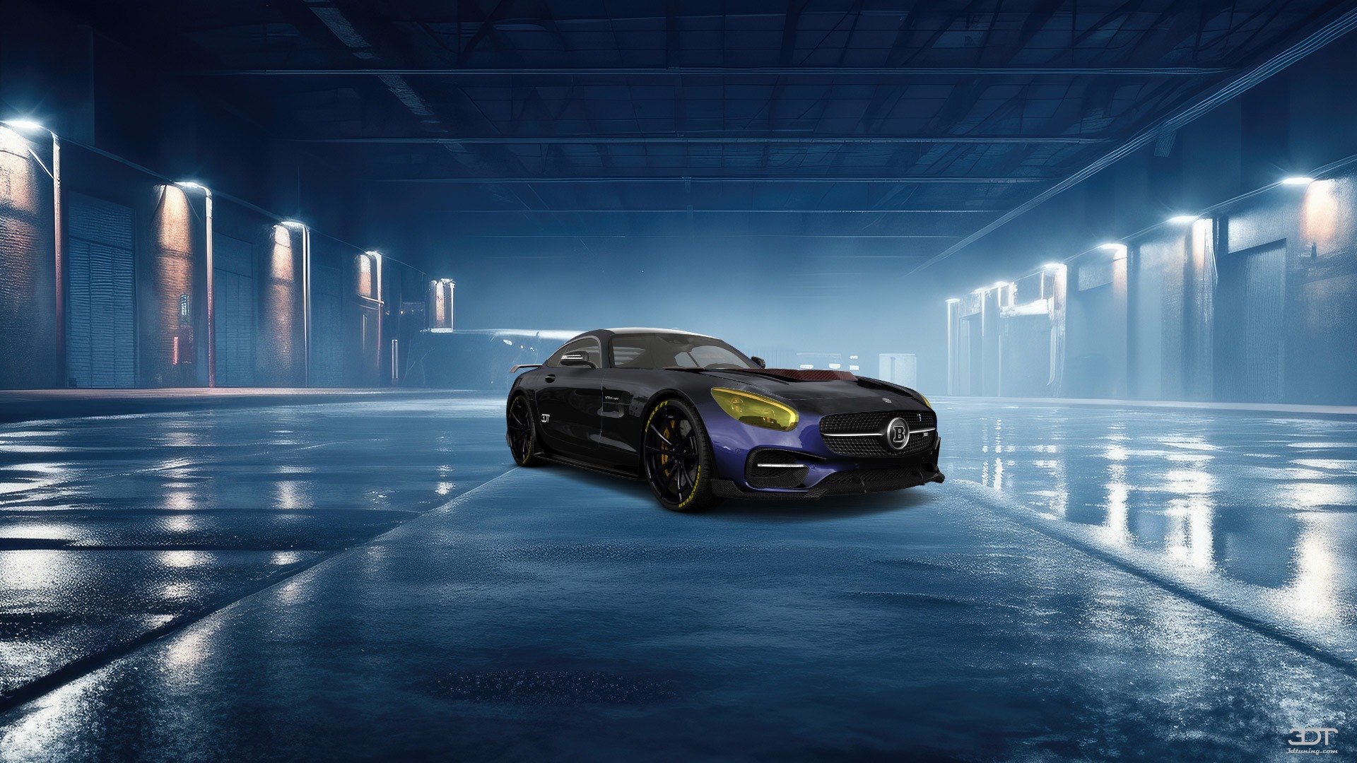 Mercedes AMG GT 2 door fastback coupe 2016 tuning