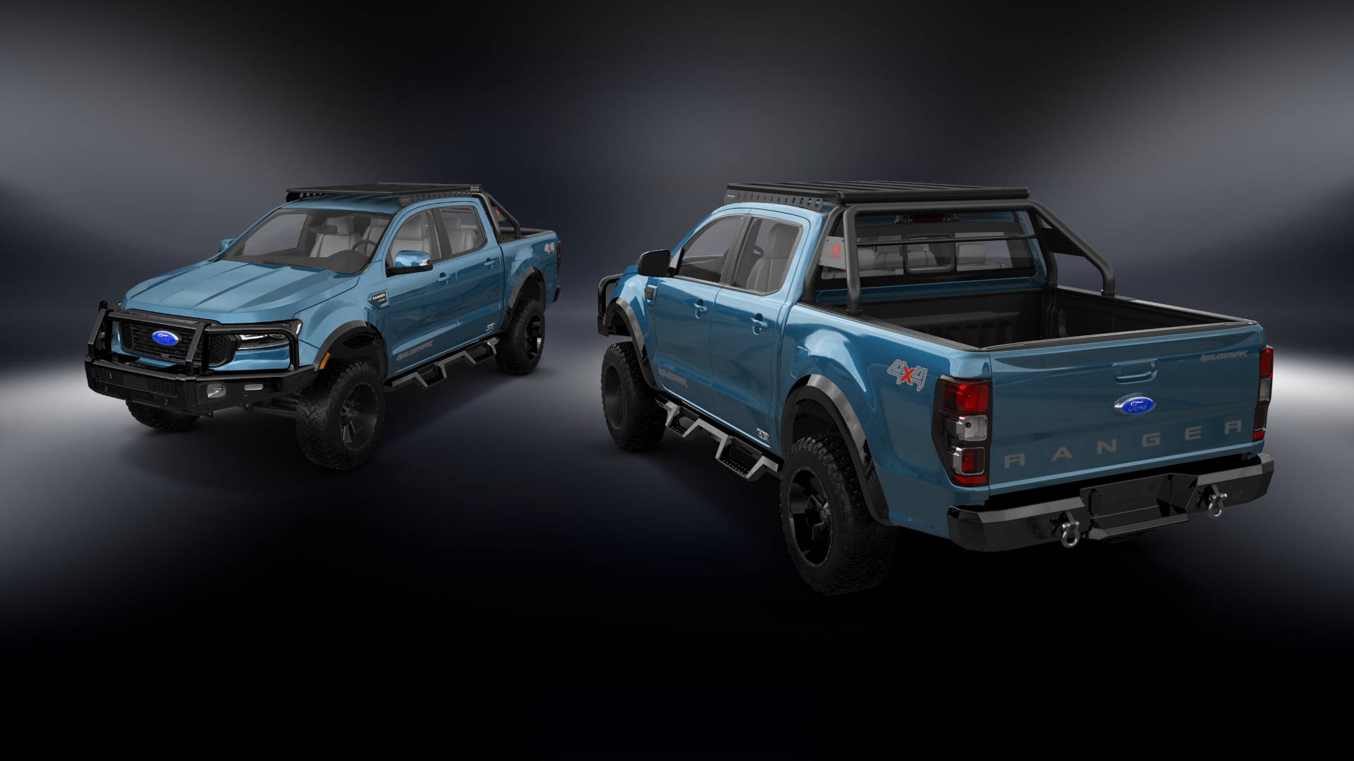 Ford Ranger 4 Door pickup truck 2019 Images