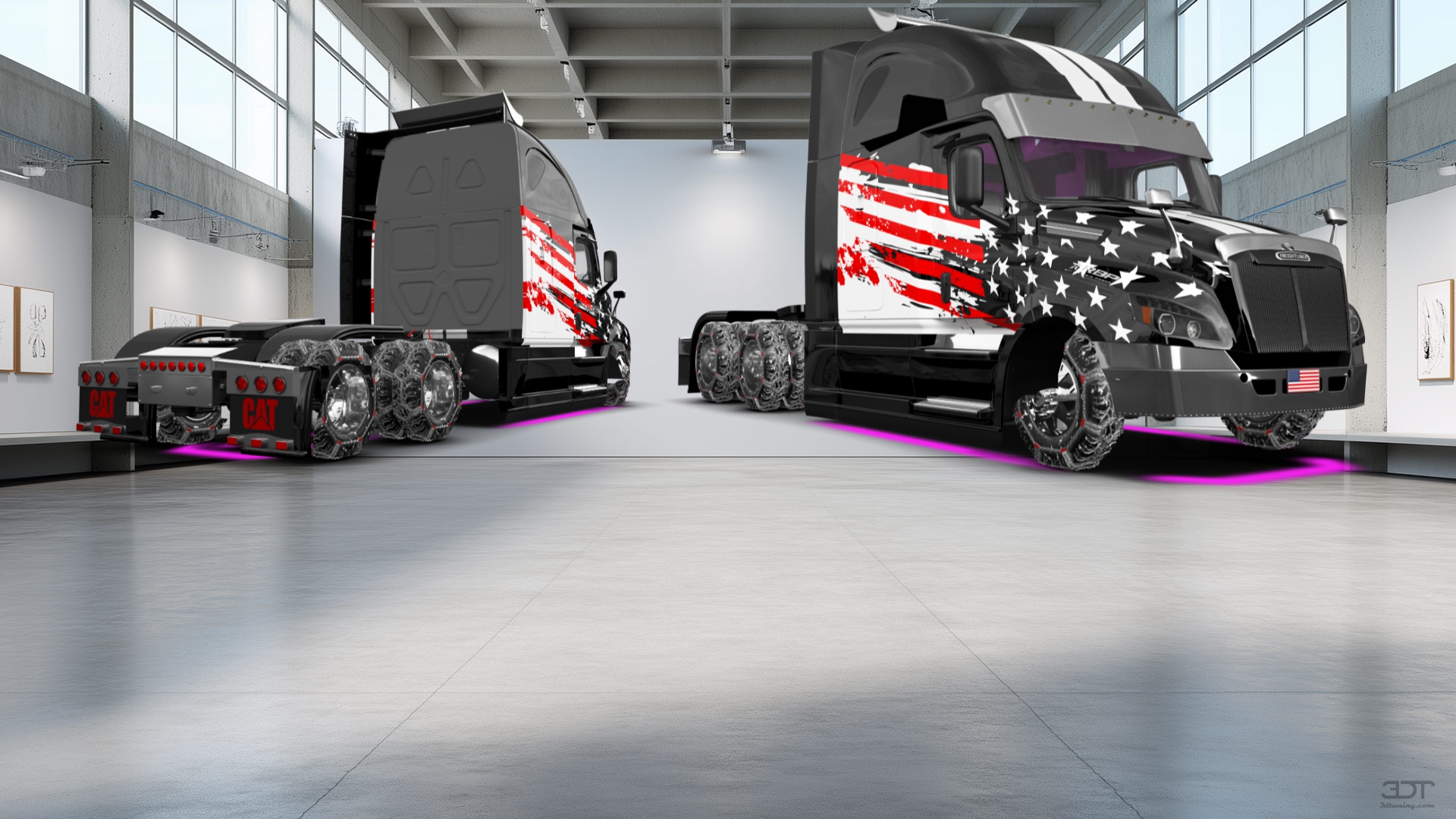 Freightliner Cascadia Sleeper Cab Truck 2018 tuning