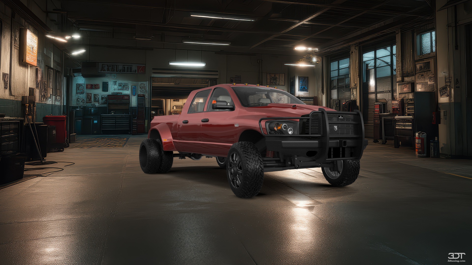 Dodge Ram 3500 Dually 4 Door pickup truck 2007 tuning