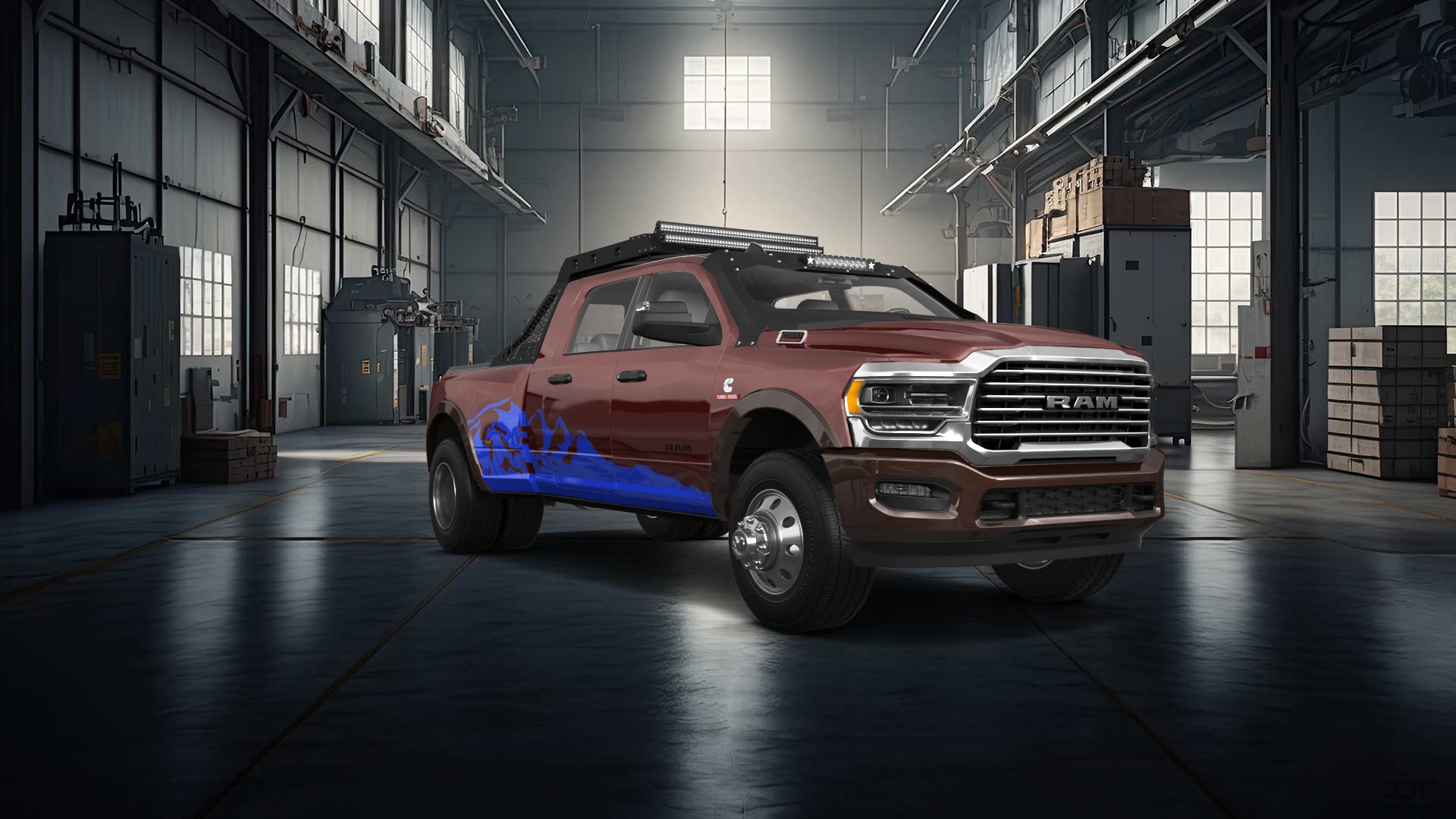 Dodge Ram 3500 4 Door pickup truck 2020 tuning