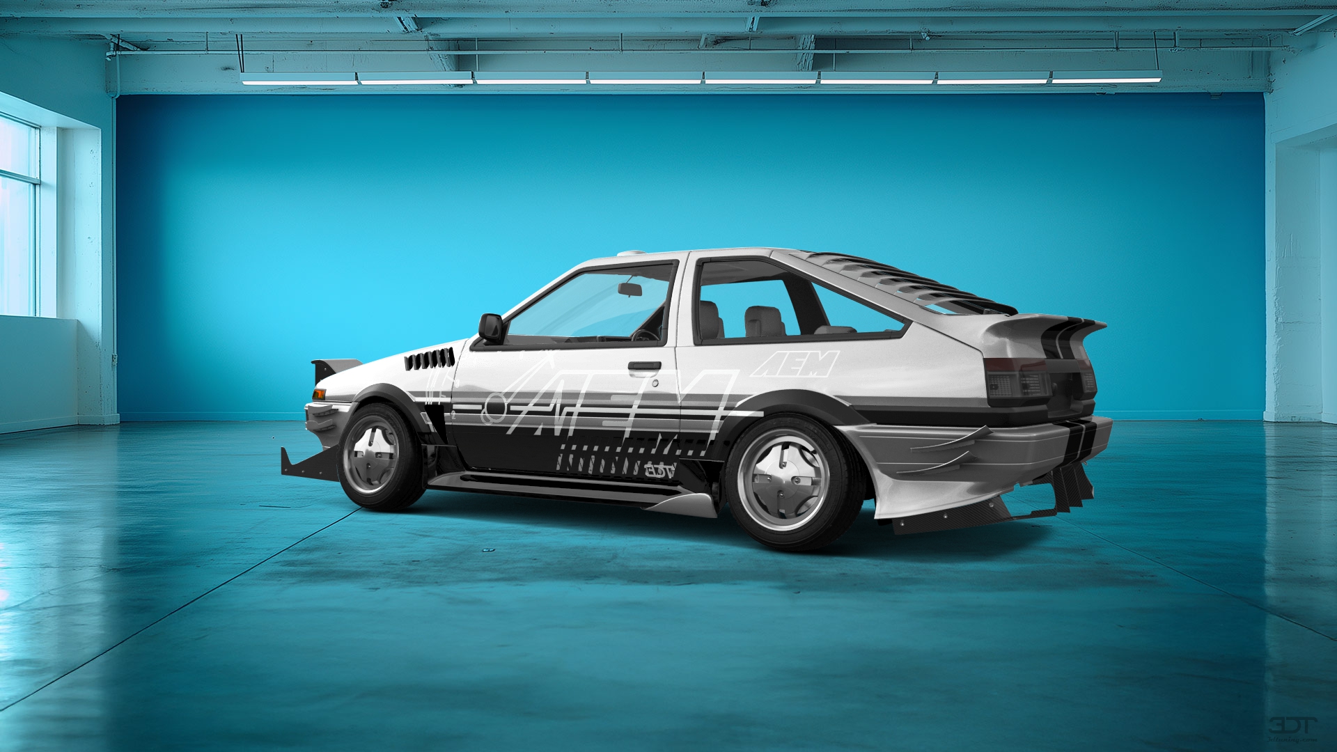 Toyota AE86 3 Door Hatchback 1985 tuning