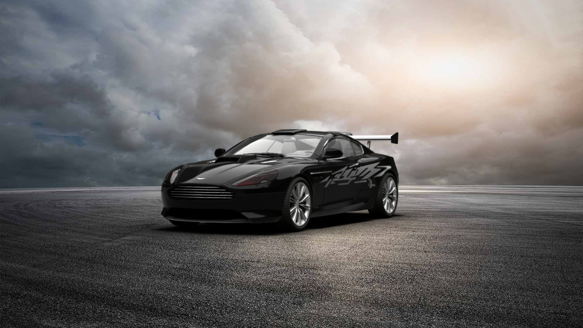 Aston Martin Virage Coupe 2012 tuning