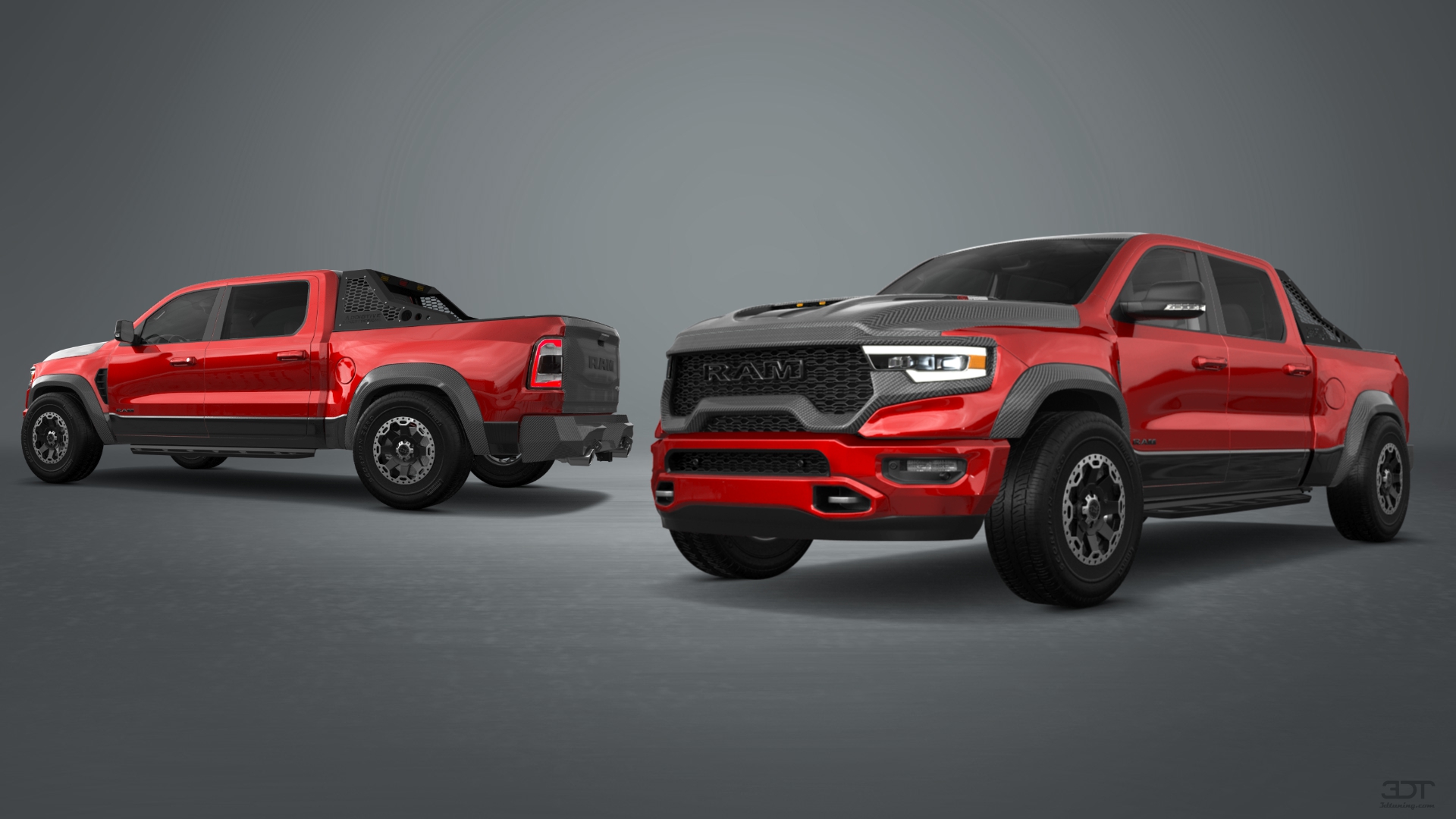 Dodge Ram 1500 TRX 4 Door pickup truck 2021 tuning