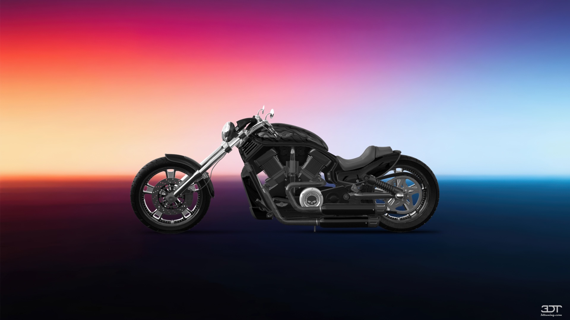 Harley-Davidson Custom Chopper Cruiser 2011 tuning