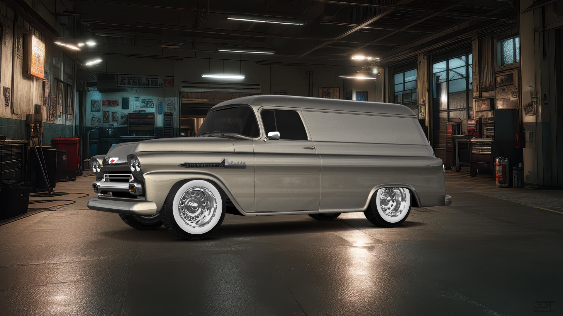 Chevrolet Apache 2 Door pickup truck 1958 Images