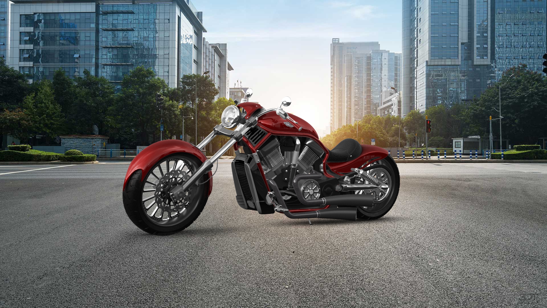 Harley-Davidson Custom Chopper Cruiser 2011