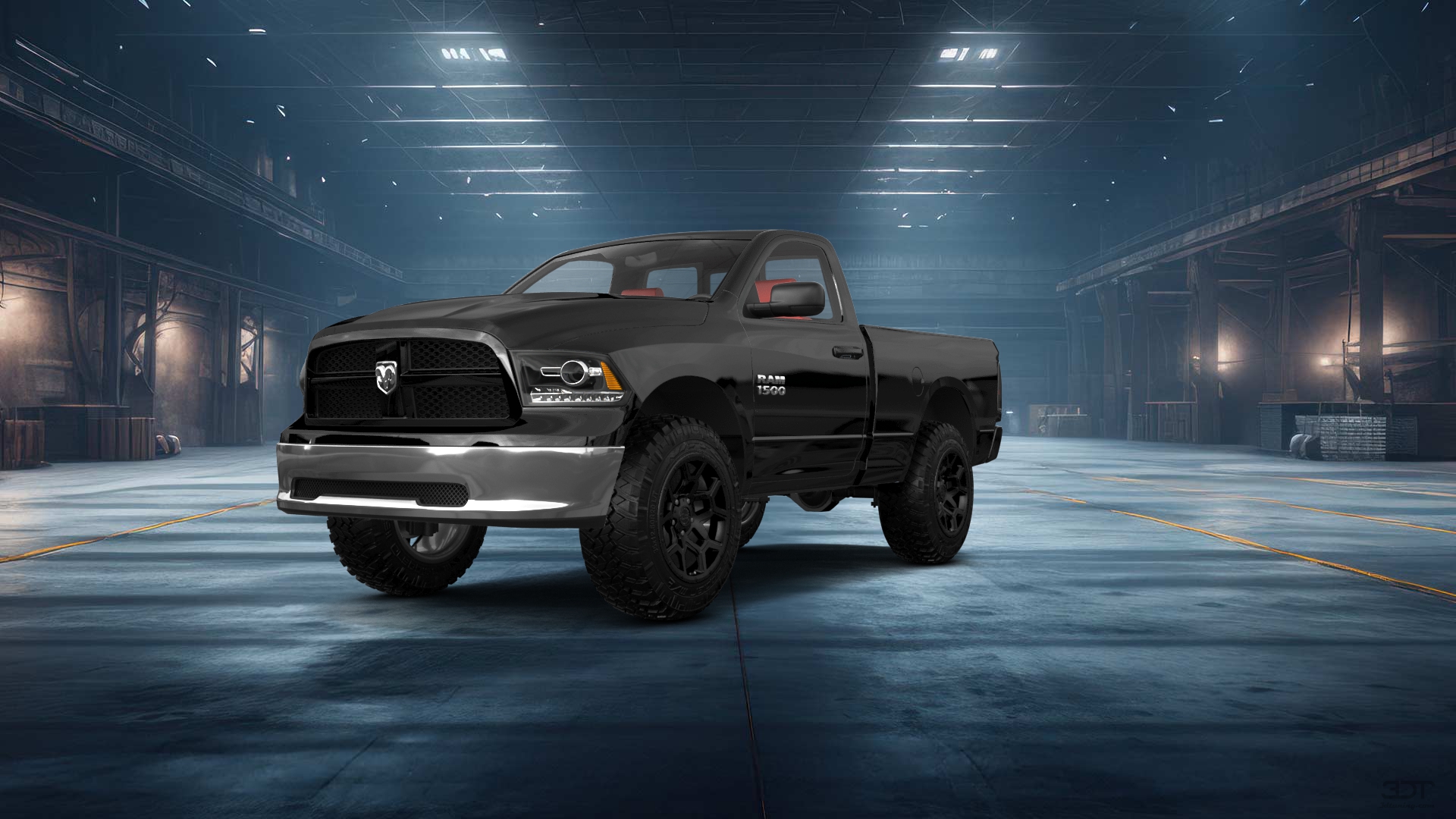 Dodge Ram 1500 6.4' box Regular Cab 2 Door pickup truck 2009 tuning