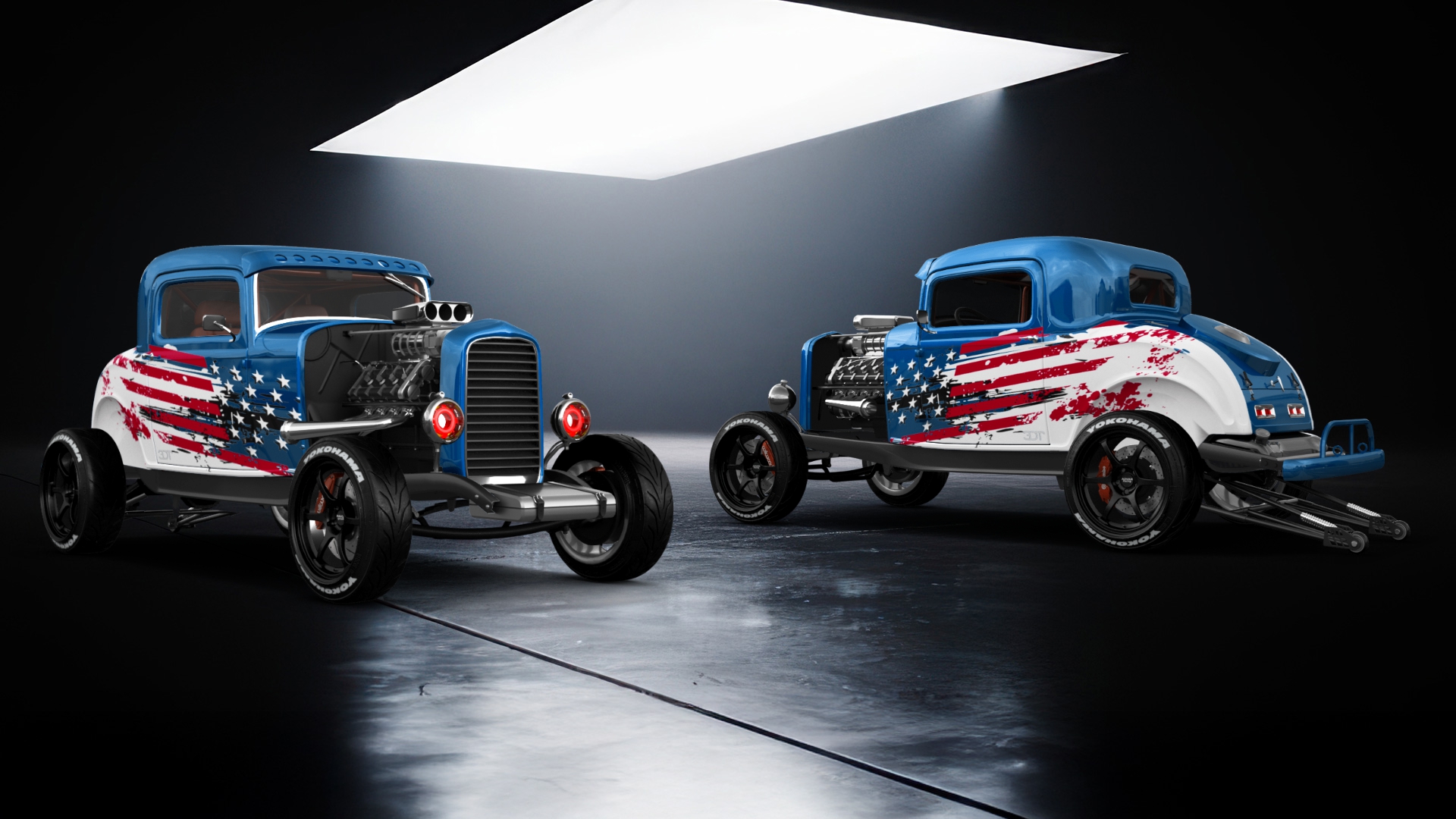 Ford Model B Deluxe 2 Door Coupe 1932 tuning