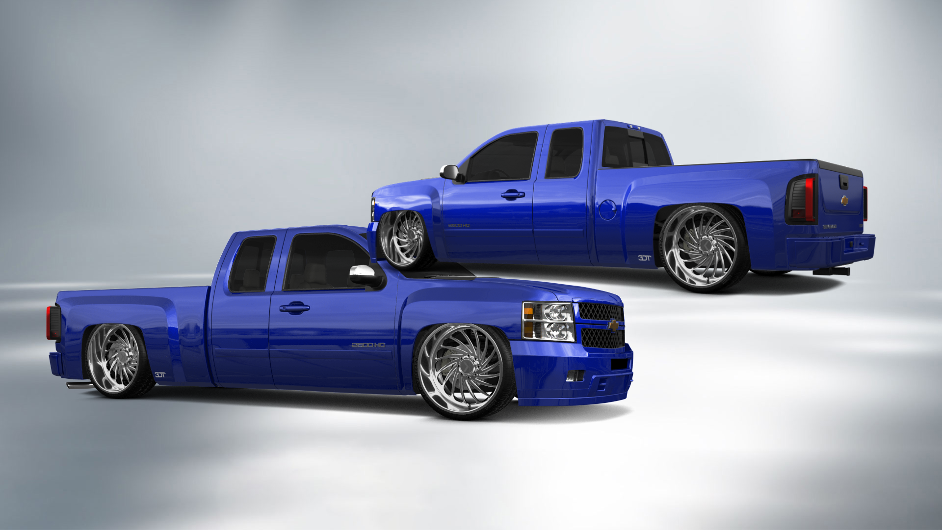 Chevrolet Silverado 2500 HD Extended Cab Pickup Truck 2007 tuning