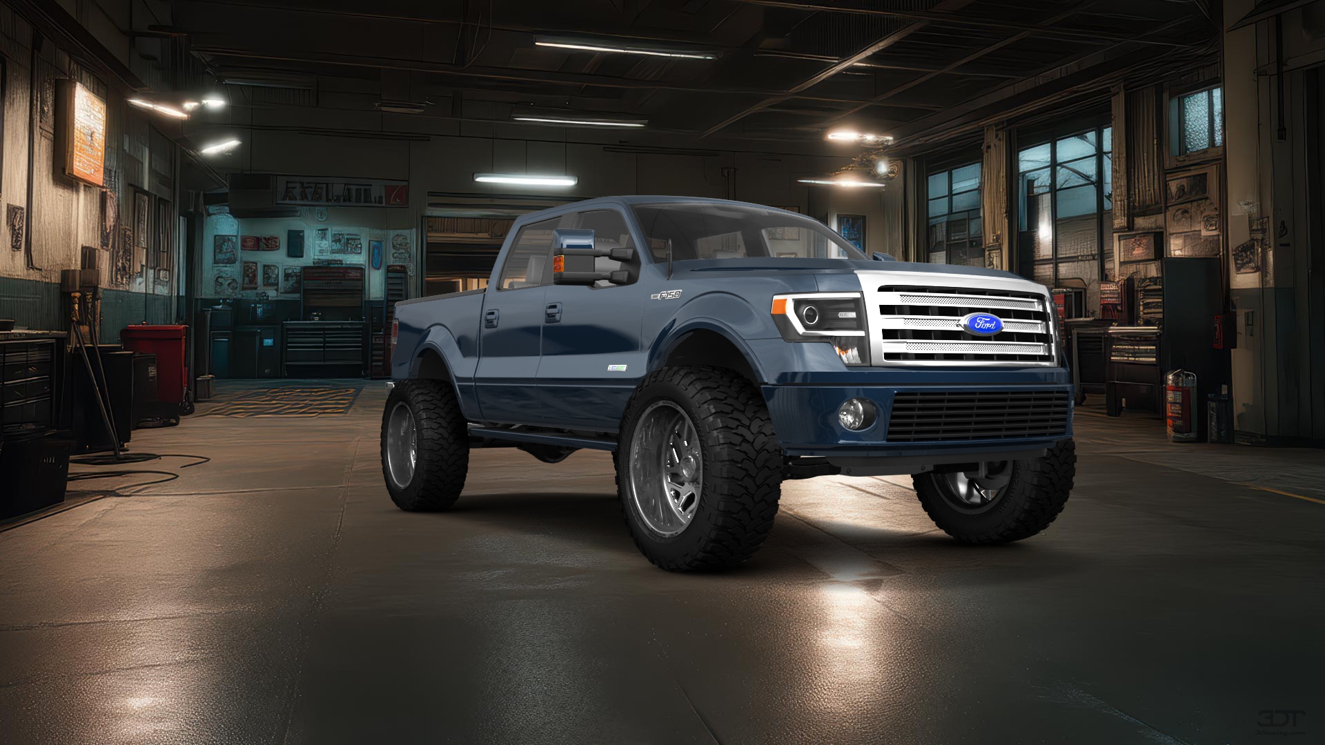 Ford F-150 Crew Cab 4 Door pickup truck 2013 tuning