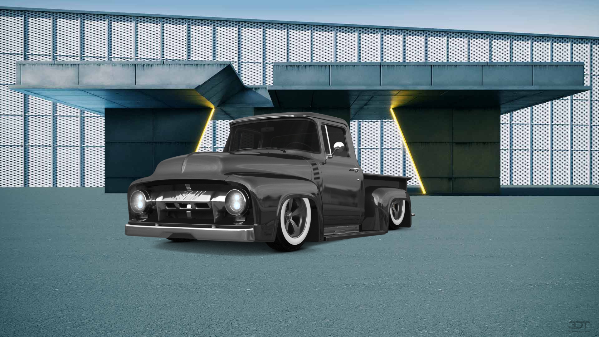 Ford F-100 2 Door truck 1956