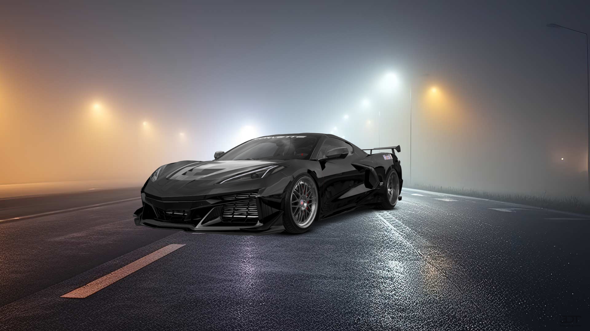 Chevrolet Corvette 2 door targa top 2020 tuning
