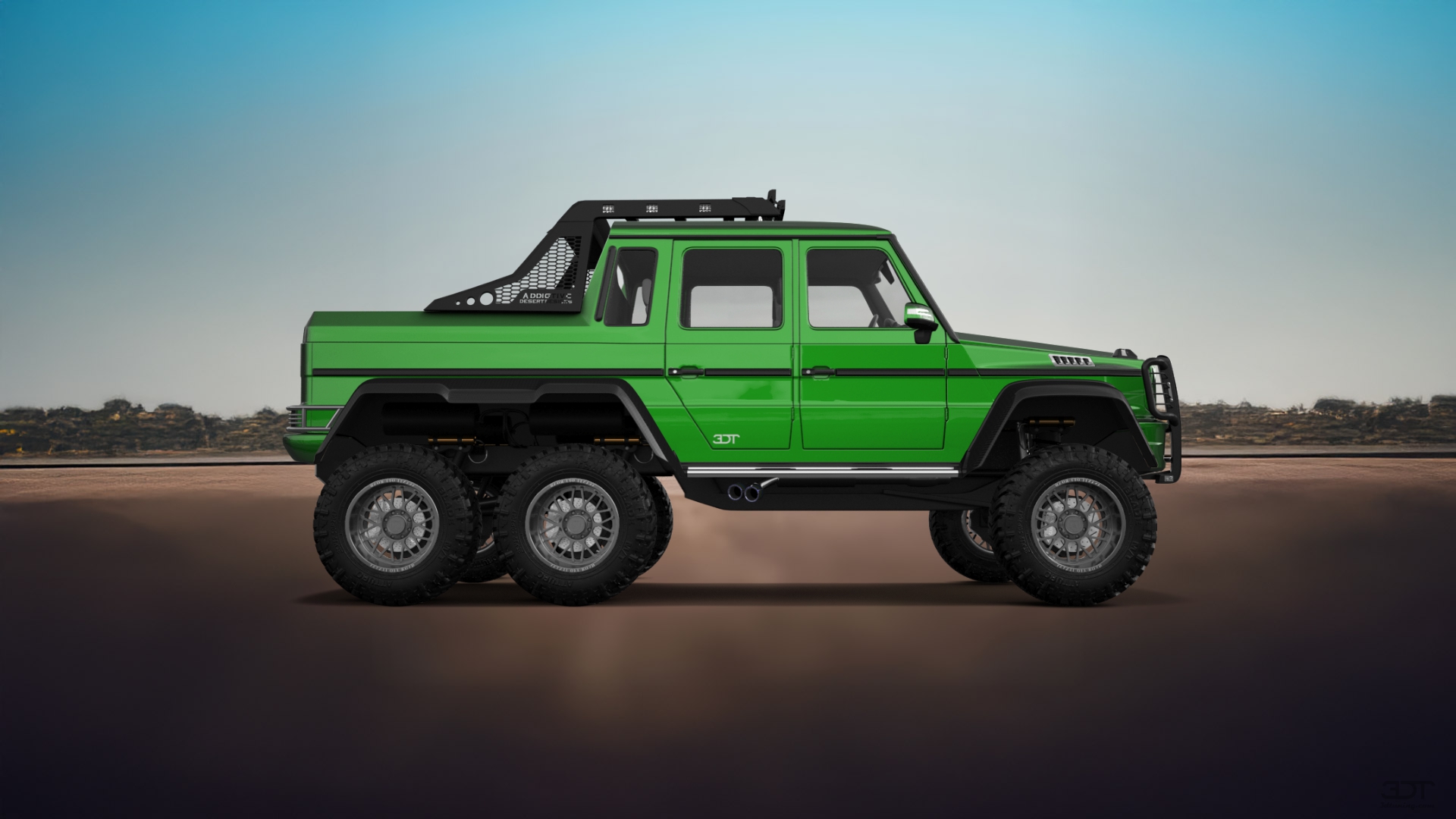 Mercedes G 63 AMG 6x6 4 Door pickup truck 2013