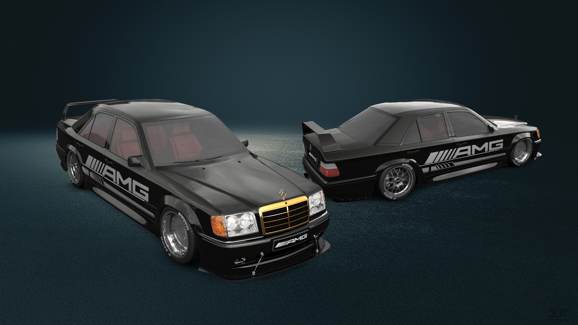 Mercedes E-Class Sedan 1984 tuning