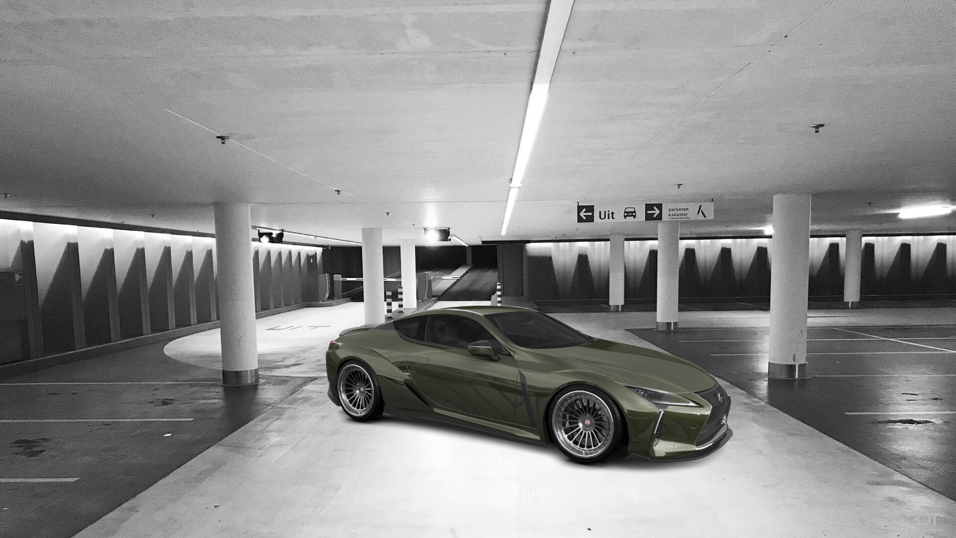 Lexus LC500 2 door fastback coupe 2017 tuning