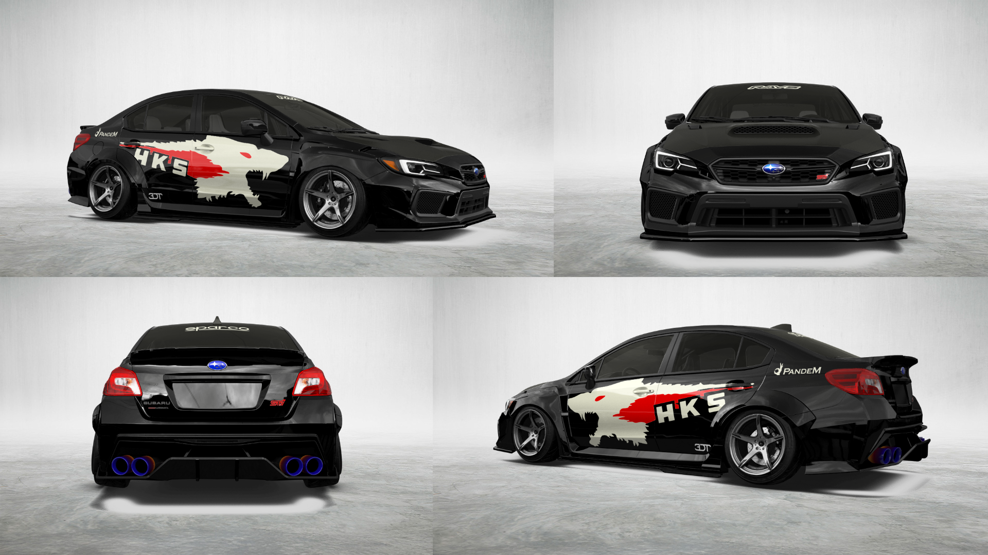 Subaru WRX 4 Door Saloon 2018 tuning