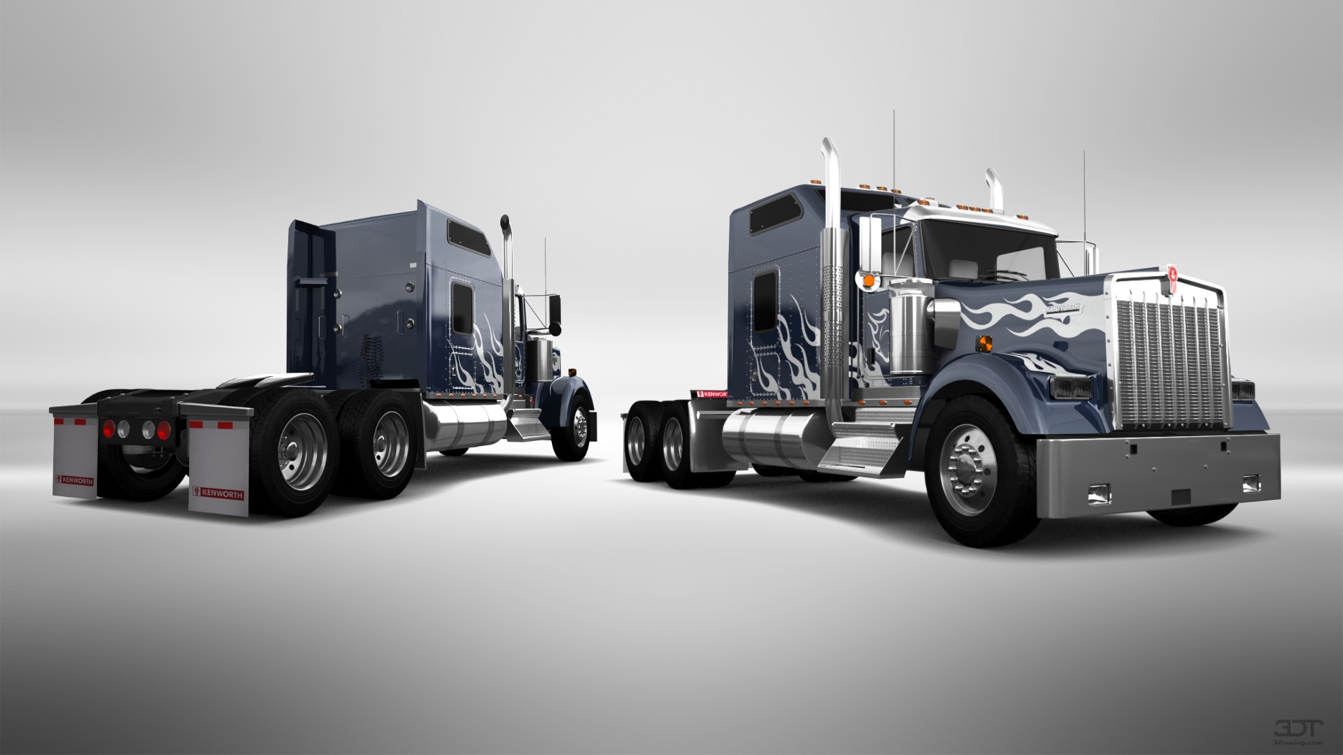 Kenworth W900 Sleeper Cab Truck 2015 tuning