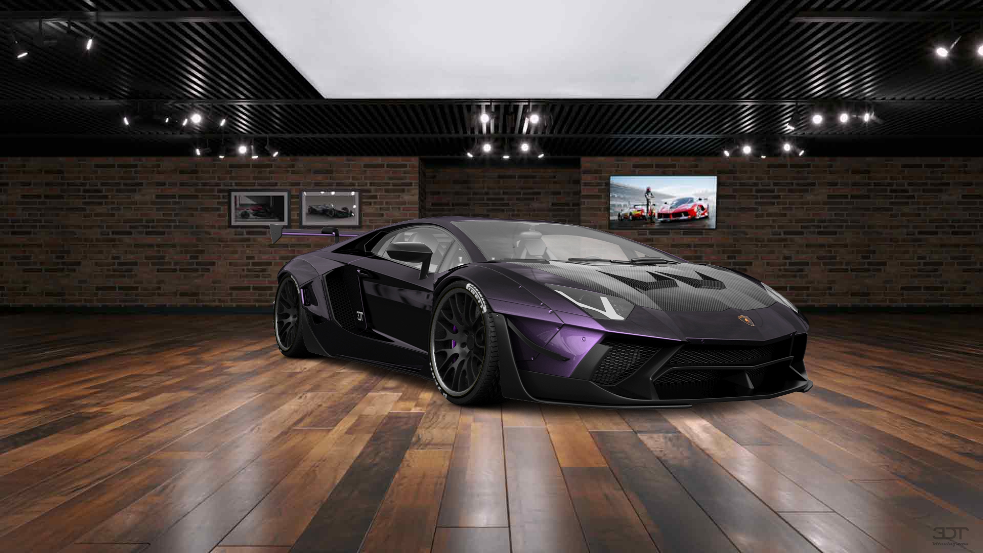 Lamborghini Aventador 2 Door Coupe 2012 tuning