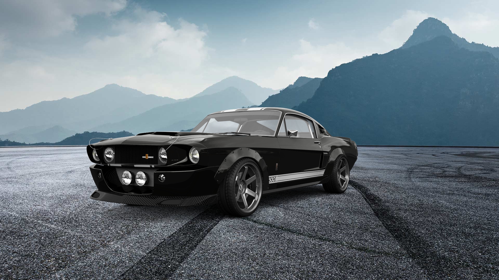 Mustang GT500 2 Door Coupe 1968