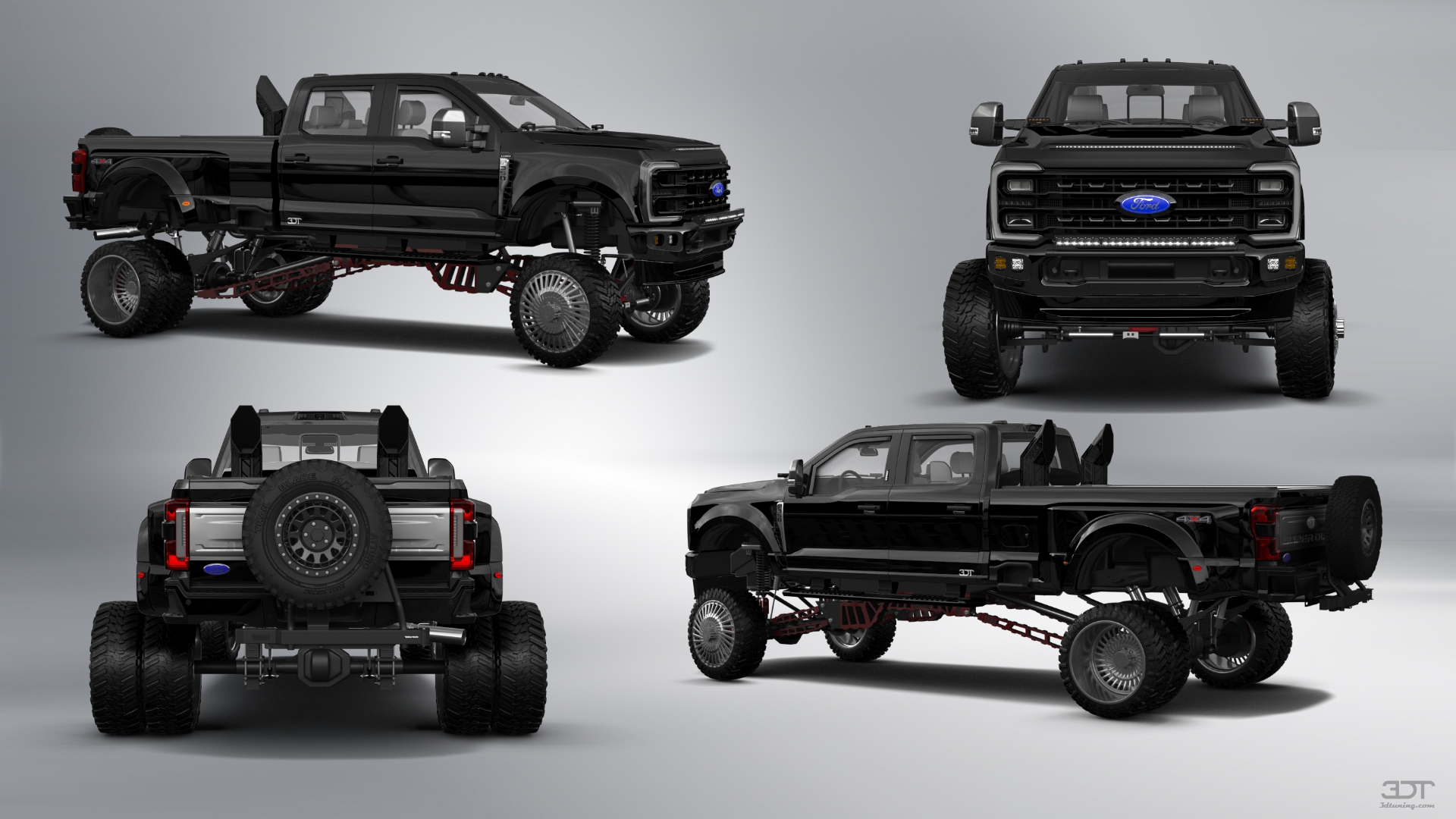 Ford F-350 DRW Crew Cab 4 Door pickup truck 2023 tuning