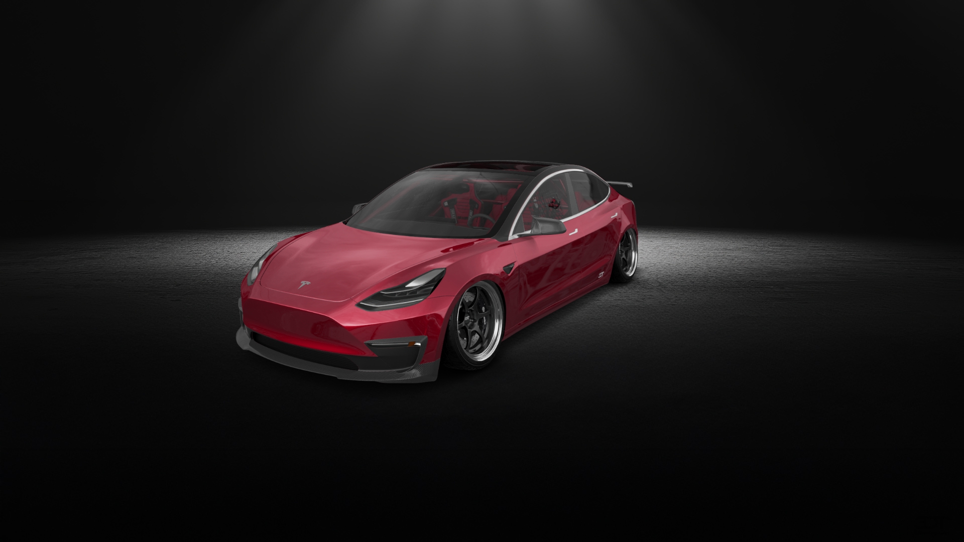 Tesla Model 3 4 Door Saloon 2017 tuning