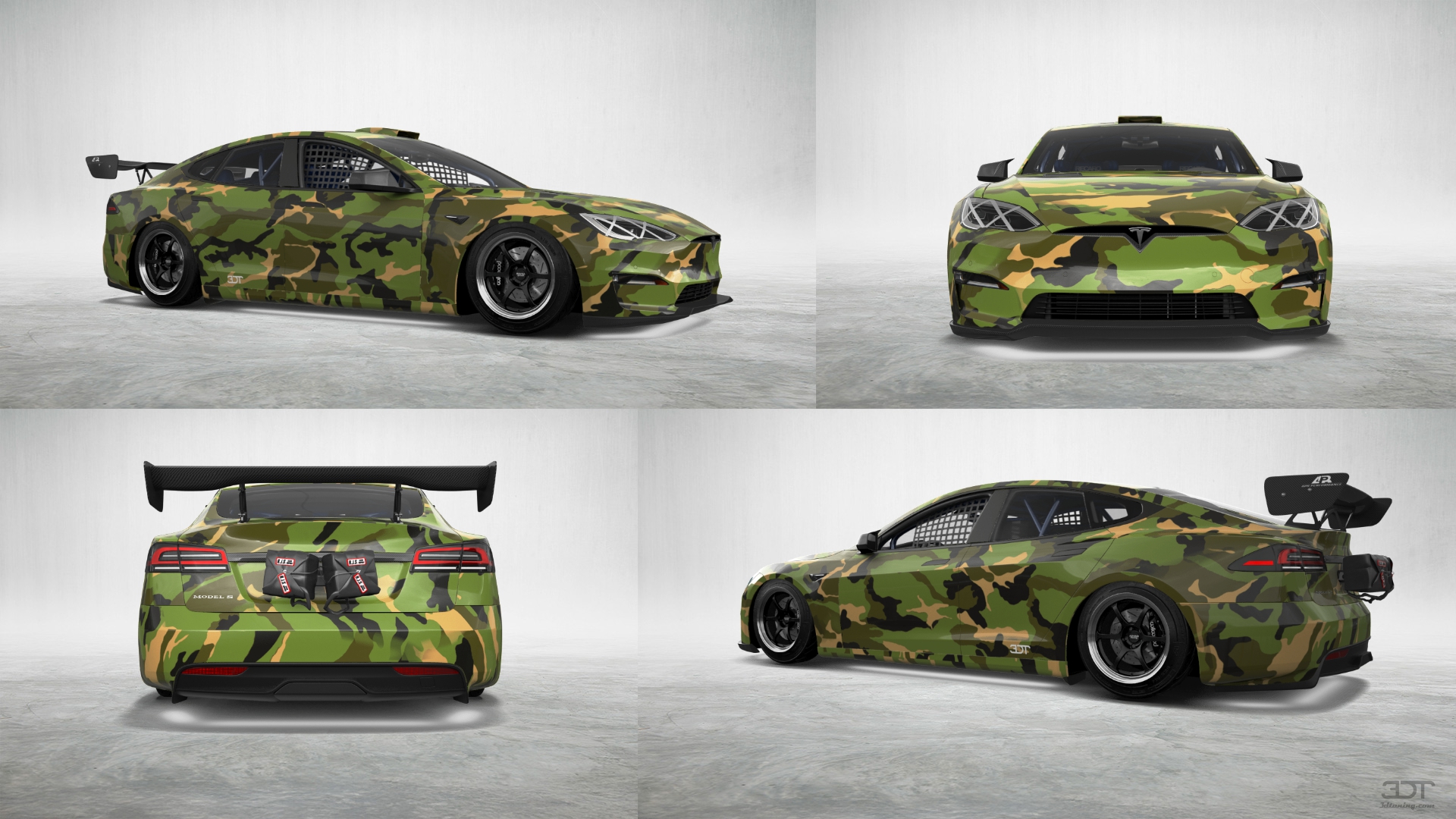 Tesla Model S Facelift 5 Door Liftback 2021 tuning