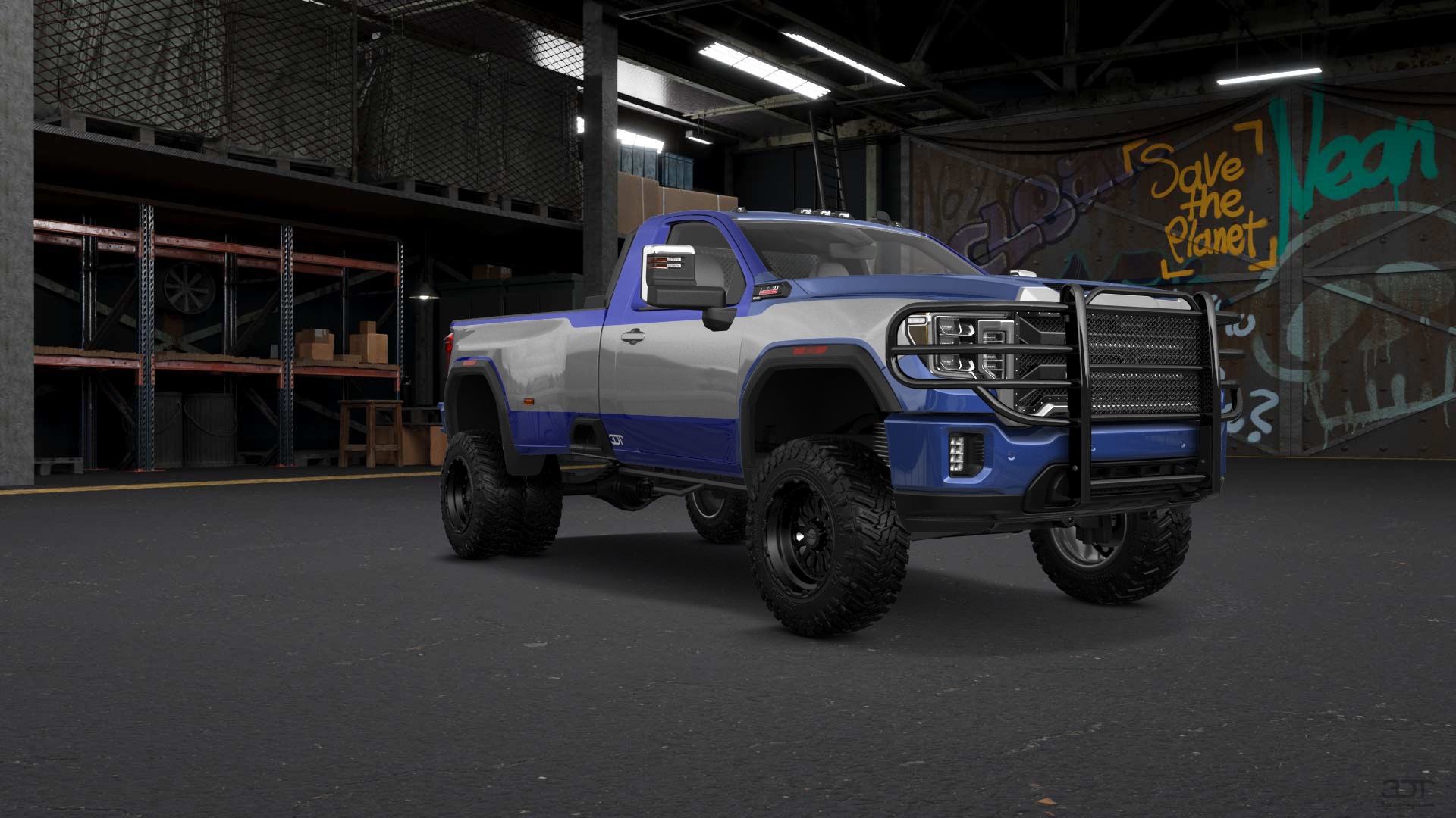 GMC Sierra 3500 HD 2 Door pickup truck 2020 tuning