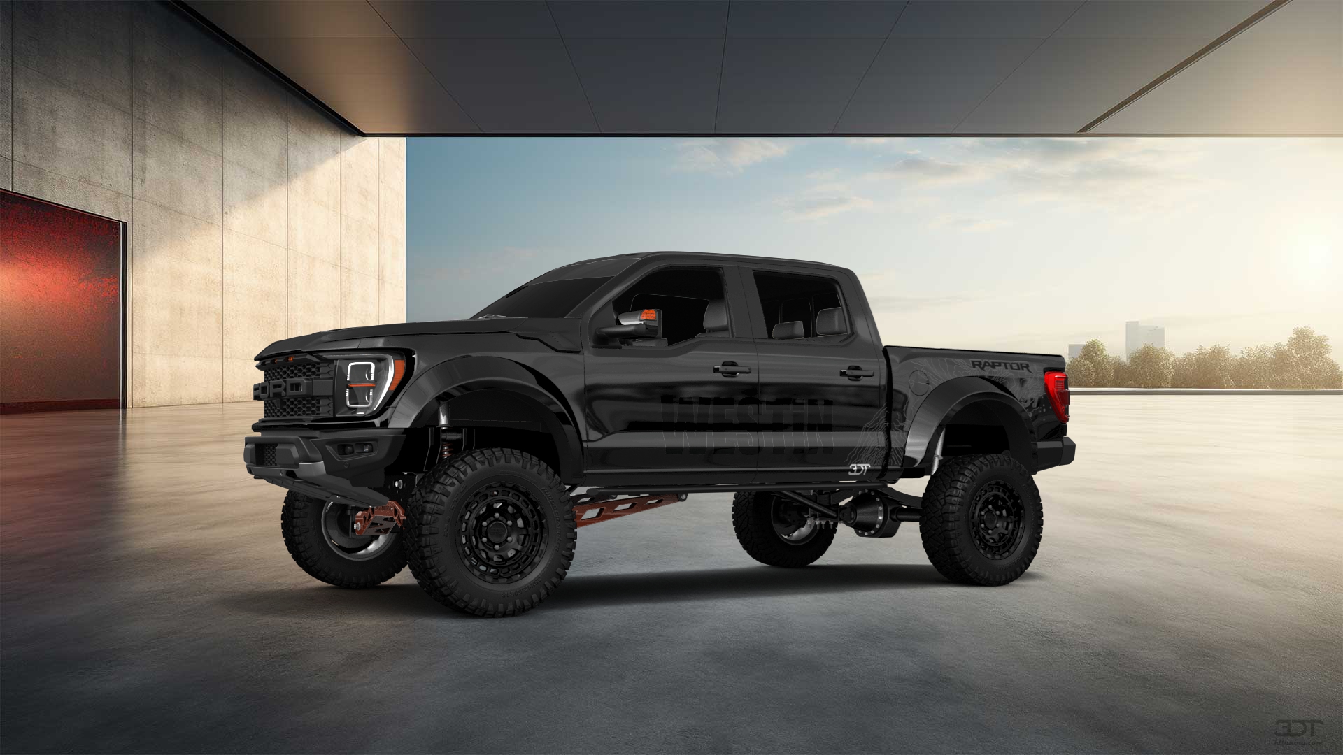 Ford F-150 Raptor 4 Door pickup truck 2021 tuning