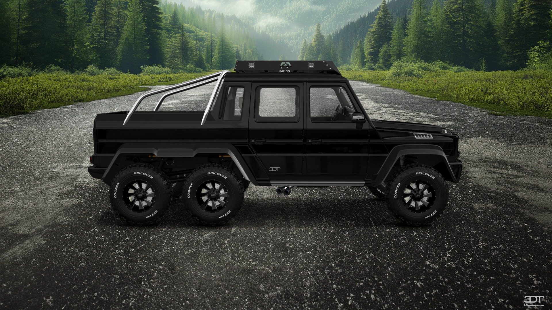 Mercedes G 63 AMG 6x6 4 Door pickup truck 2013