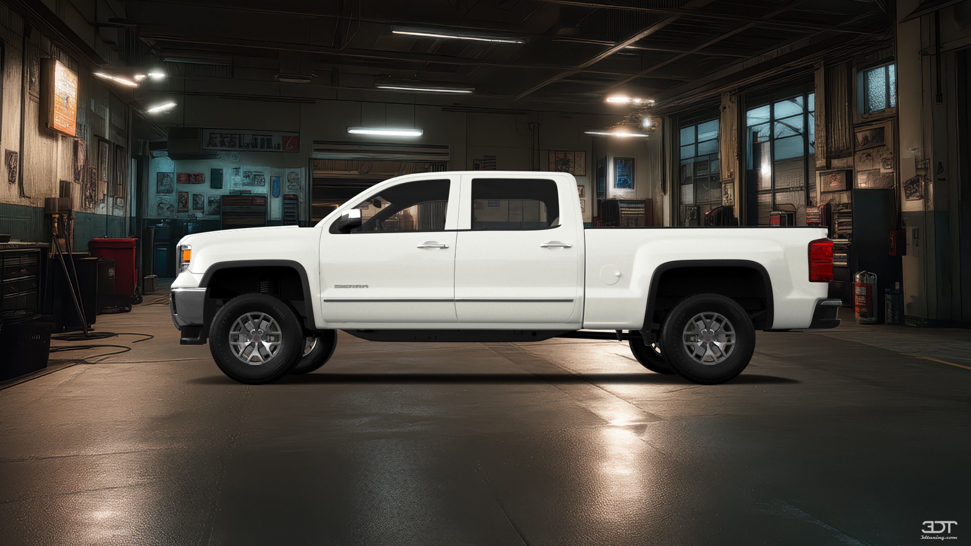 GMC Sierra 1500 Crew Cab 6.5ft box 4 Door Truck 2014